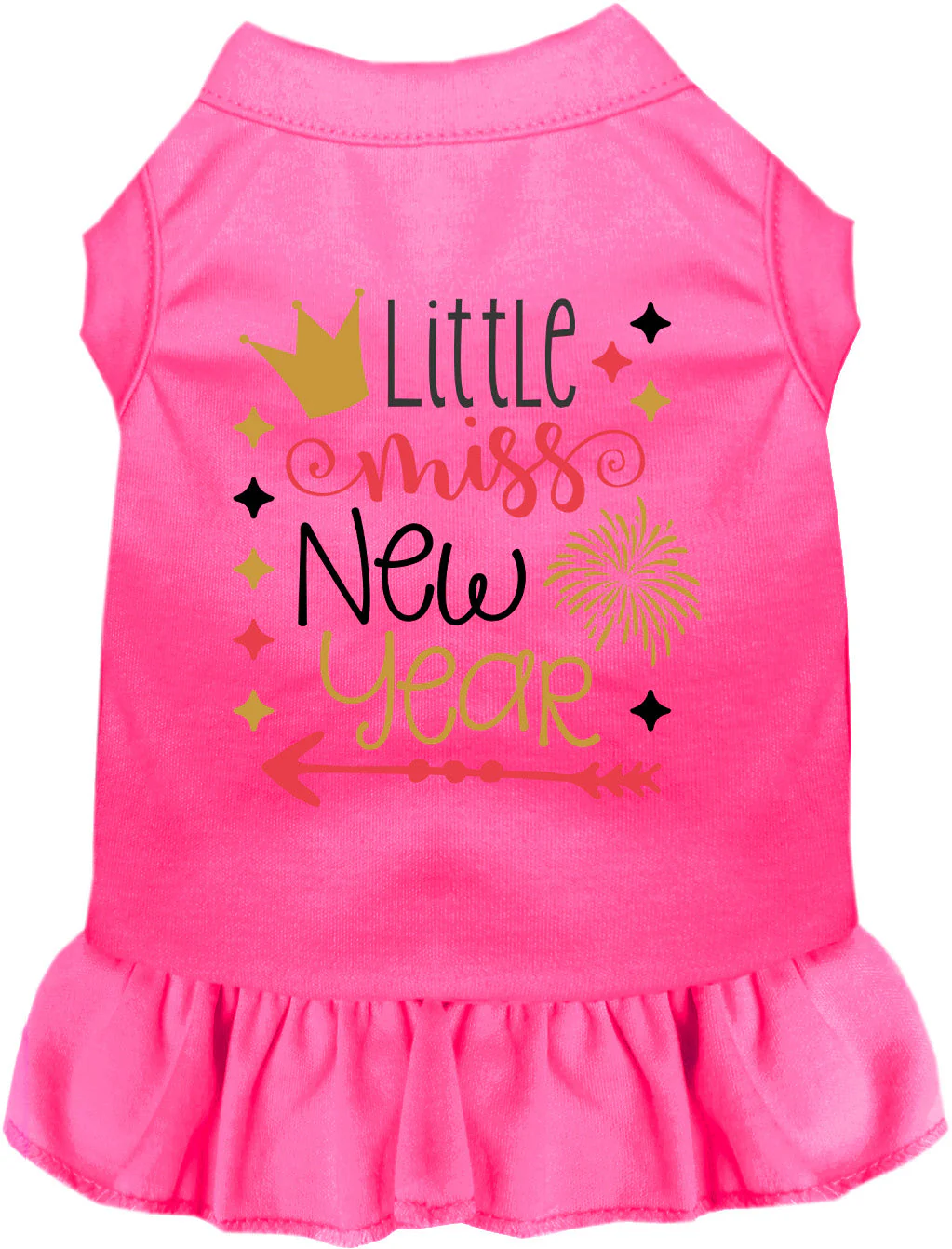 Little Miss New Year Pet Dress - Image 5