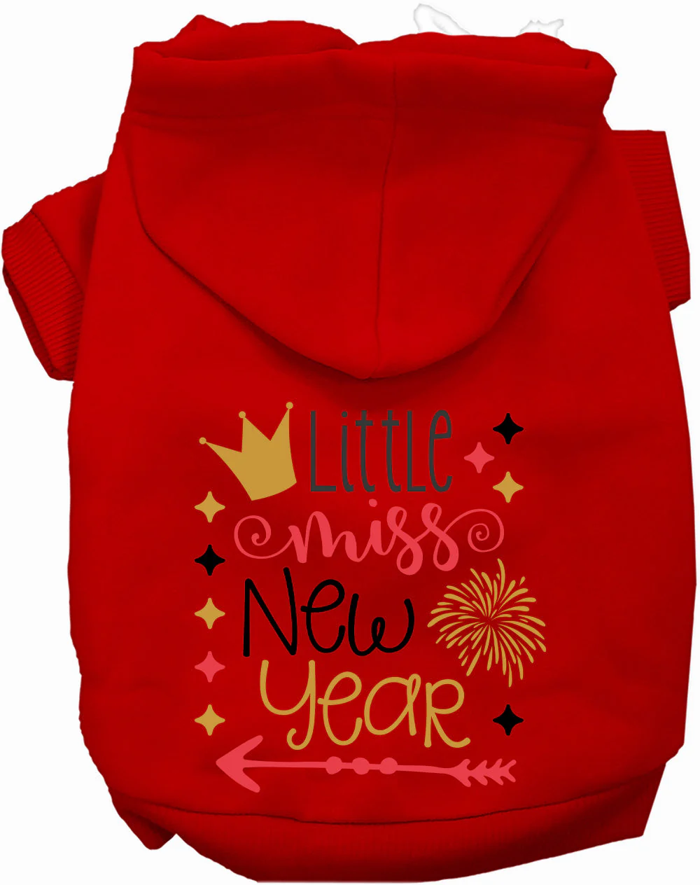 Little Miss New Year Pet Hoodie - Image 11