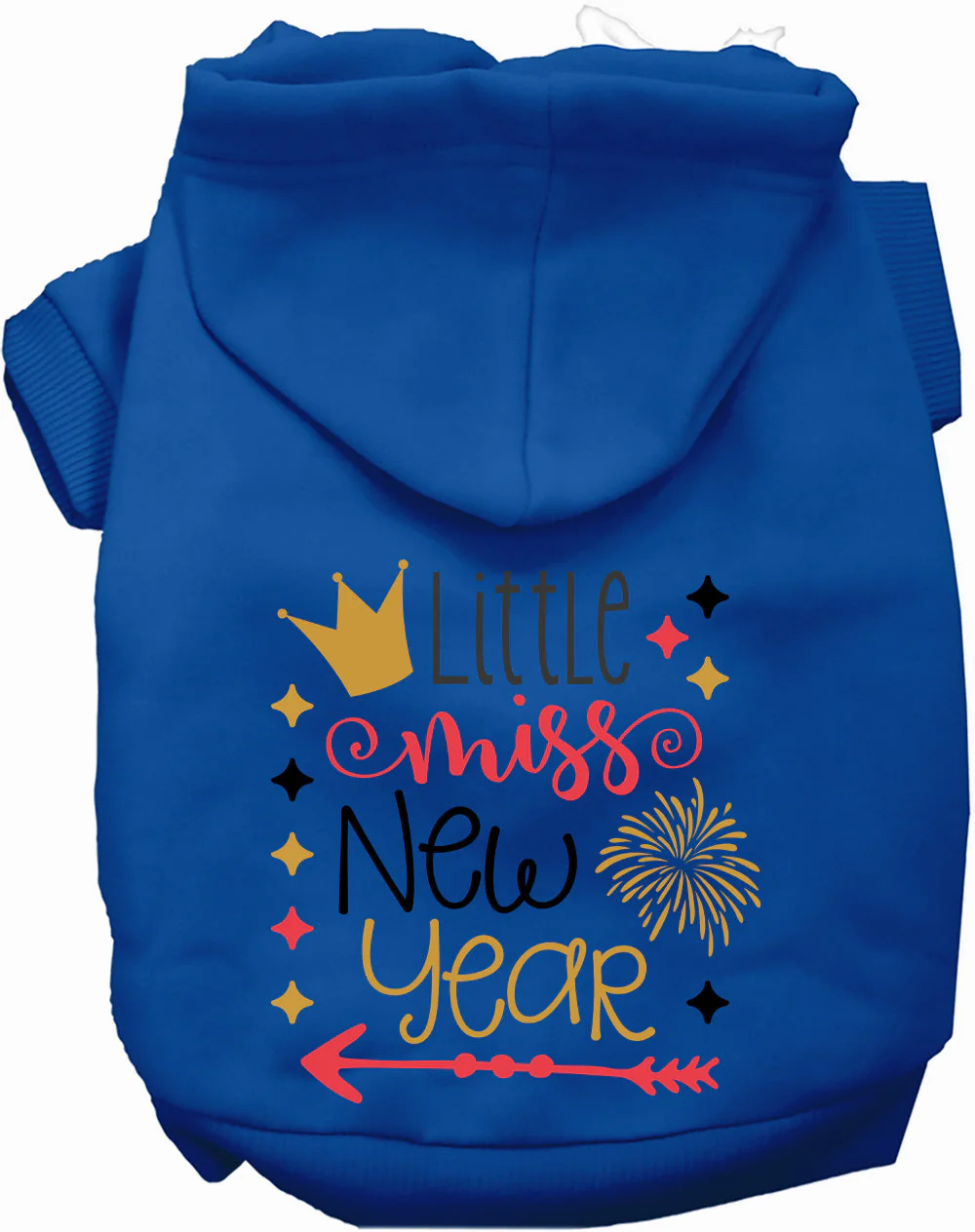 Little Miss New Year Pet Hoodie - Image 4