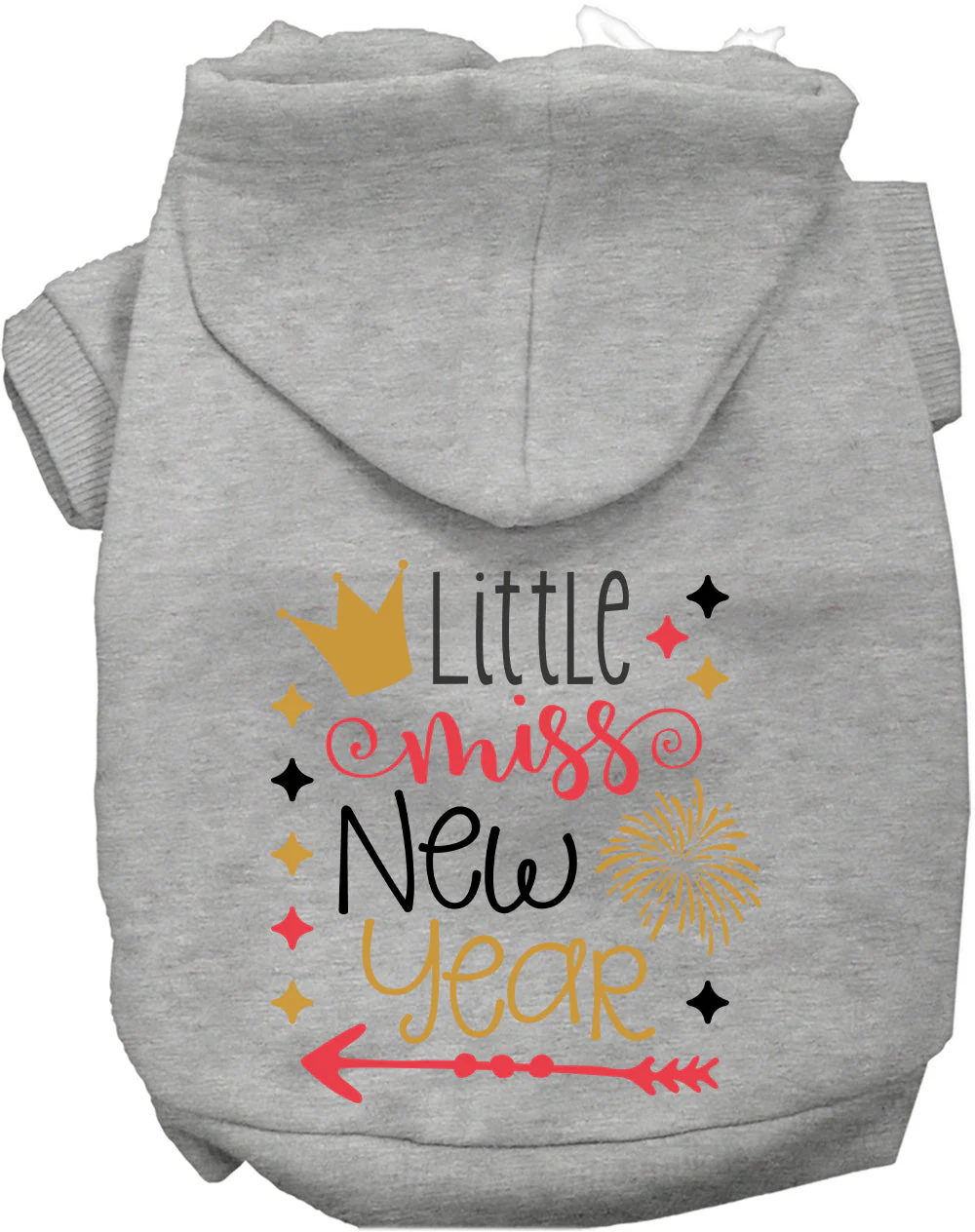 Little Miss New Year Pet Hoodie - Image 6