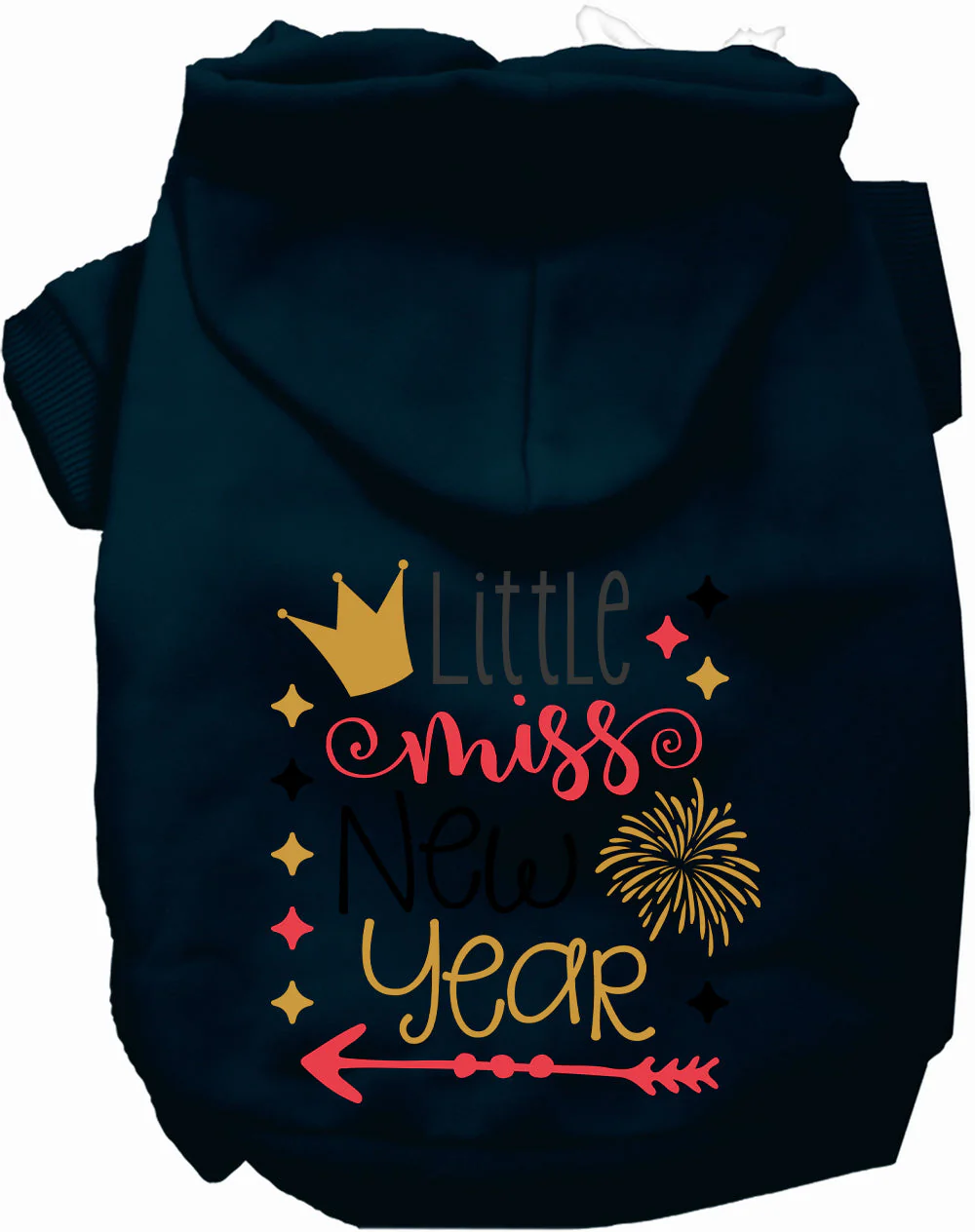 Little Miss New Year Pet Hoodie - Image 9