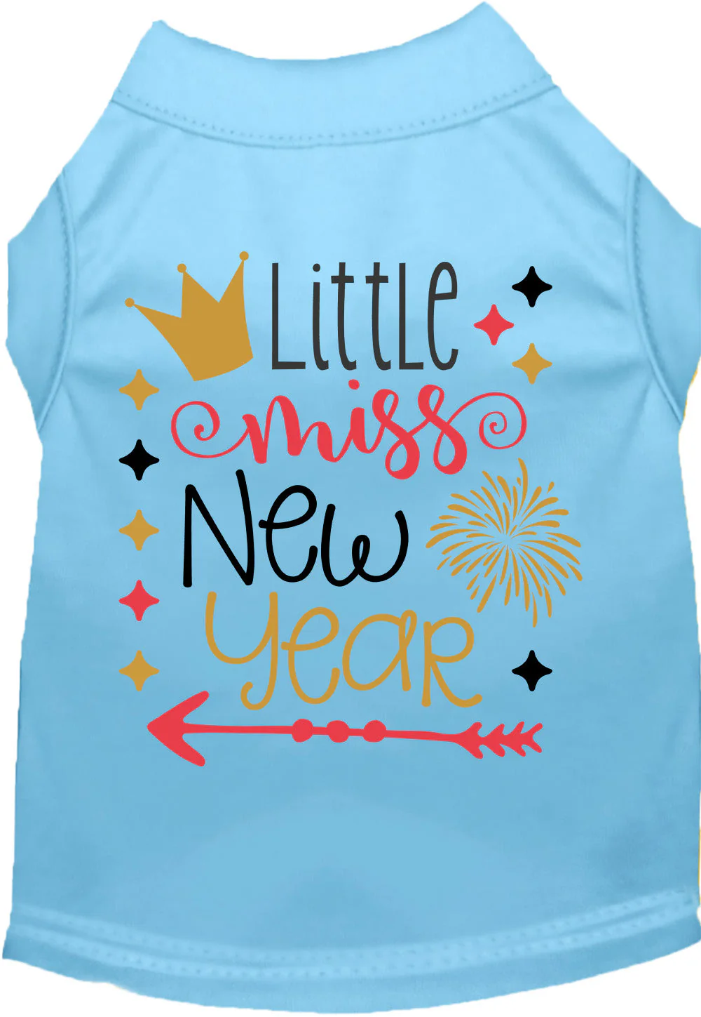 Little Miss New Year Pet Shirt - Image 3