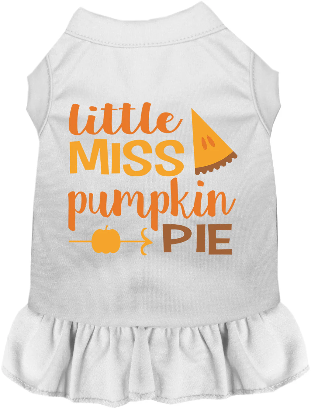 Little Miss Pumpkin Pie Pet Dress - Image 11