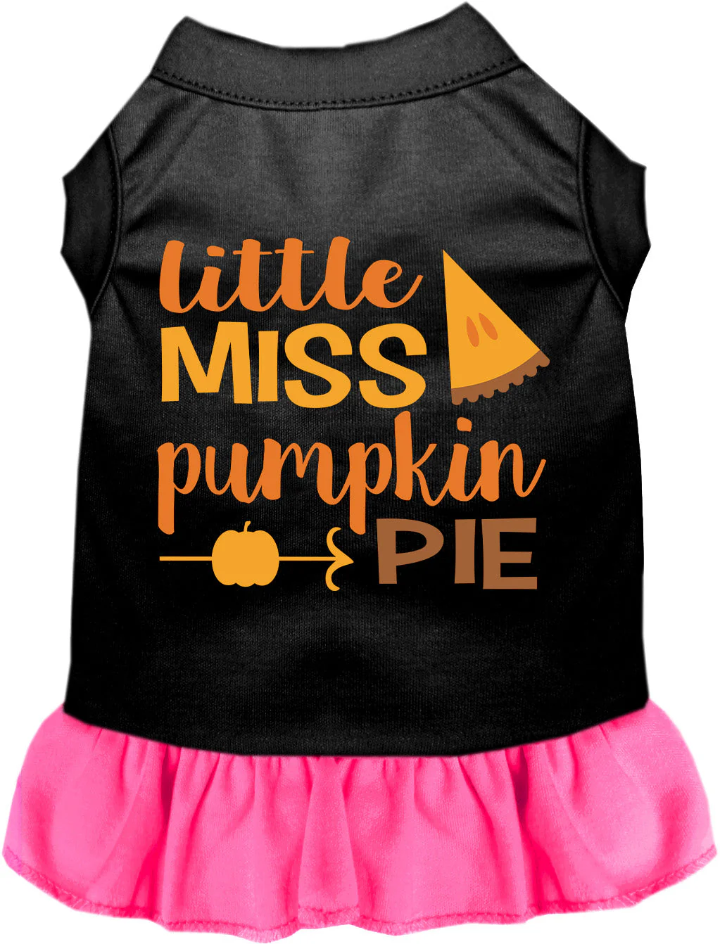 Little Miss Pumpkin Pie Pet Dress - Image 3