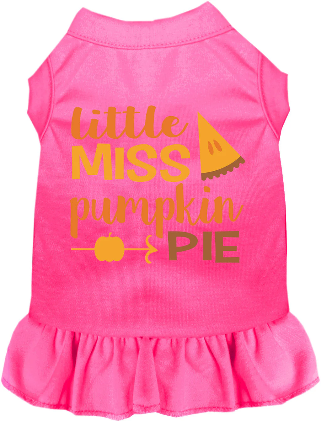 Little Miss Pumpkin Pie Pet Dress - Image 6