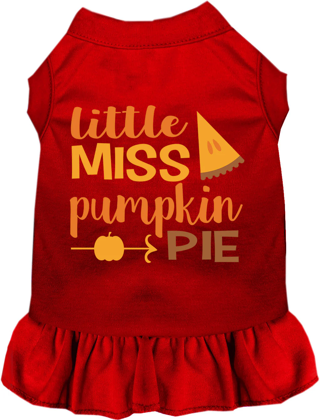 Little Miss Pumpkin Pie Pet Dress - Image 9