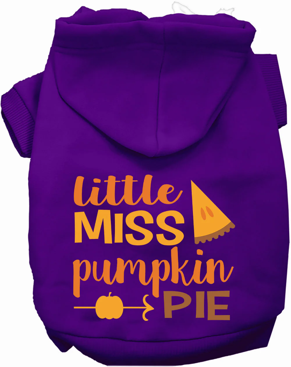 Little Miss Pumpkin Pie Pet Hoodie - Image 10