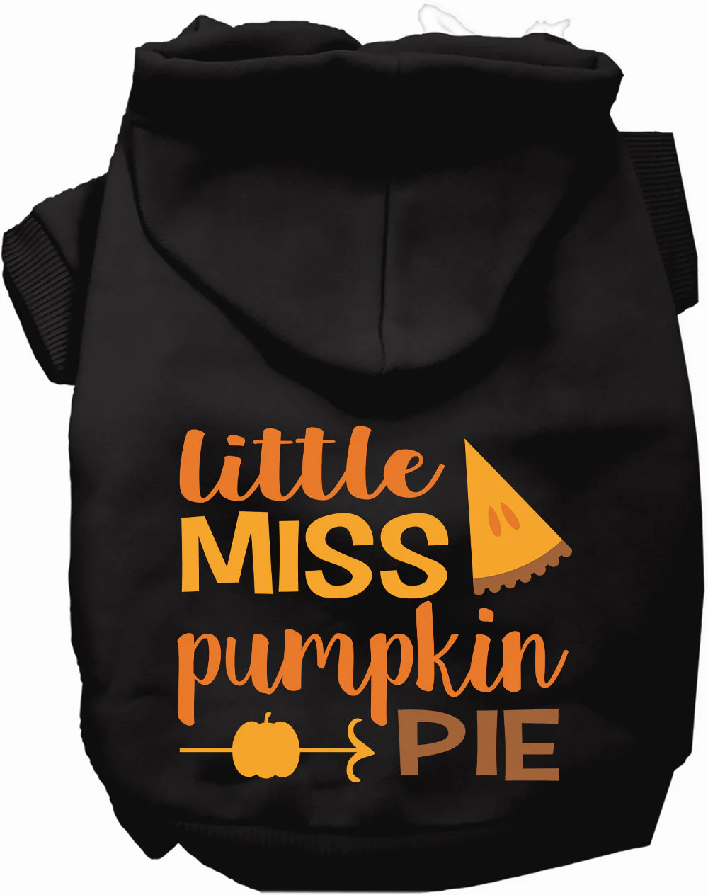 Little Miss Pumpkin Pie Pet Hoodie - Image 3