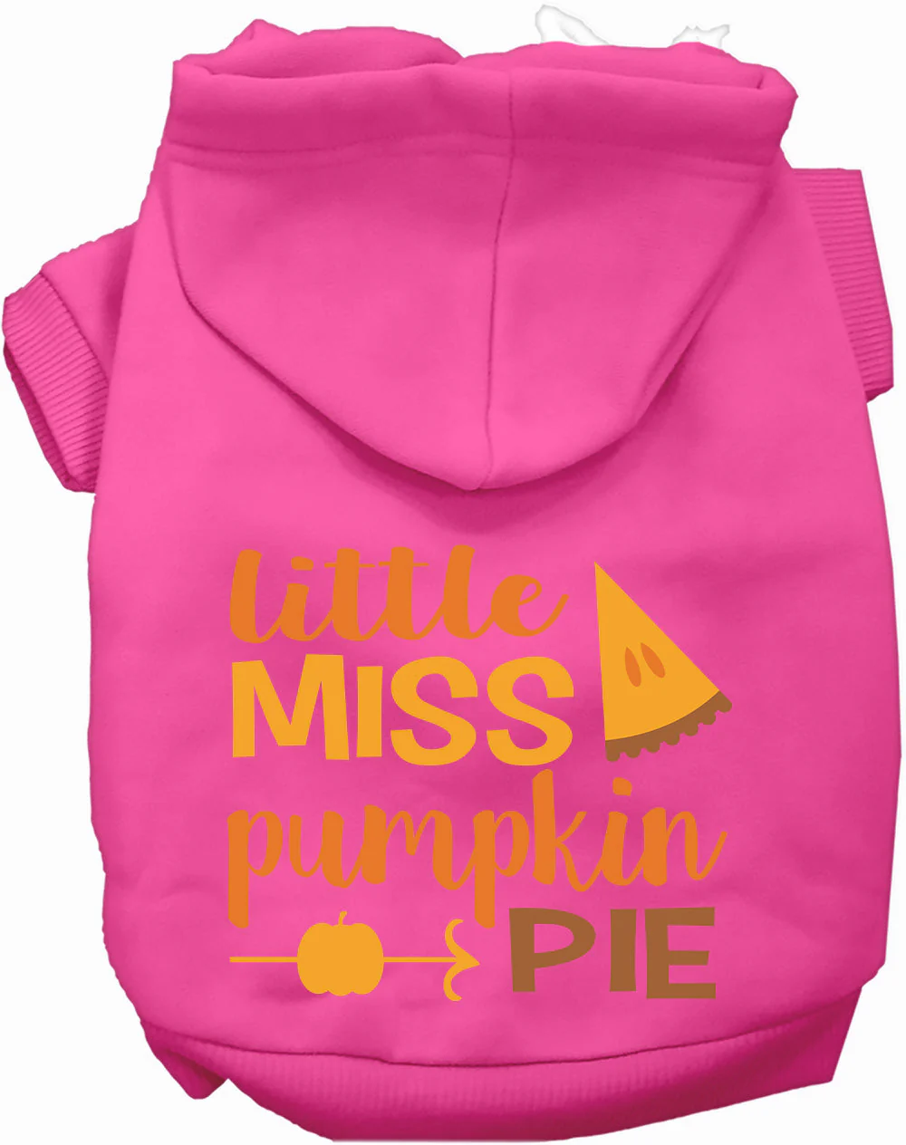 Little Miss Pumpkin Pie Pet Hoodie - Image 4