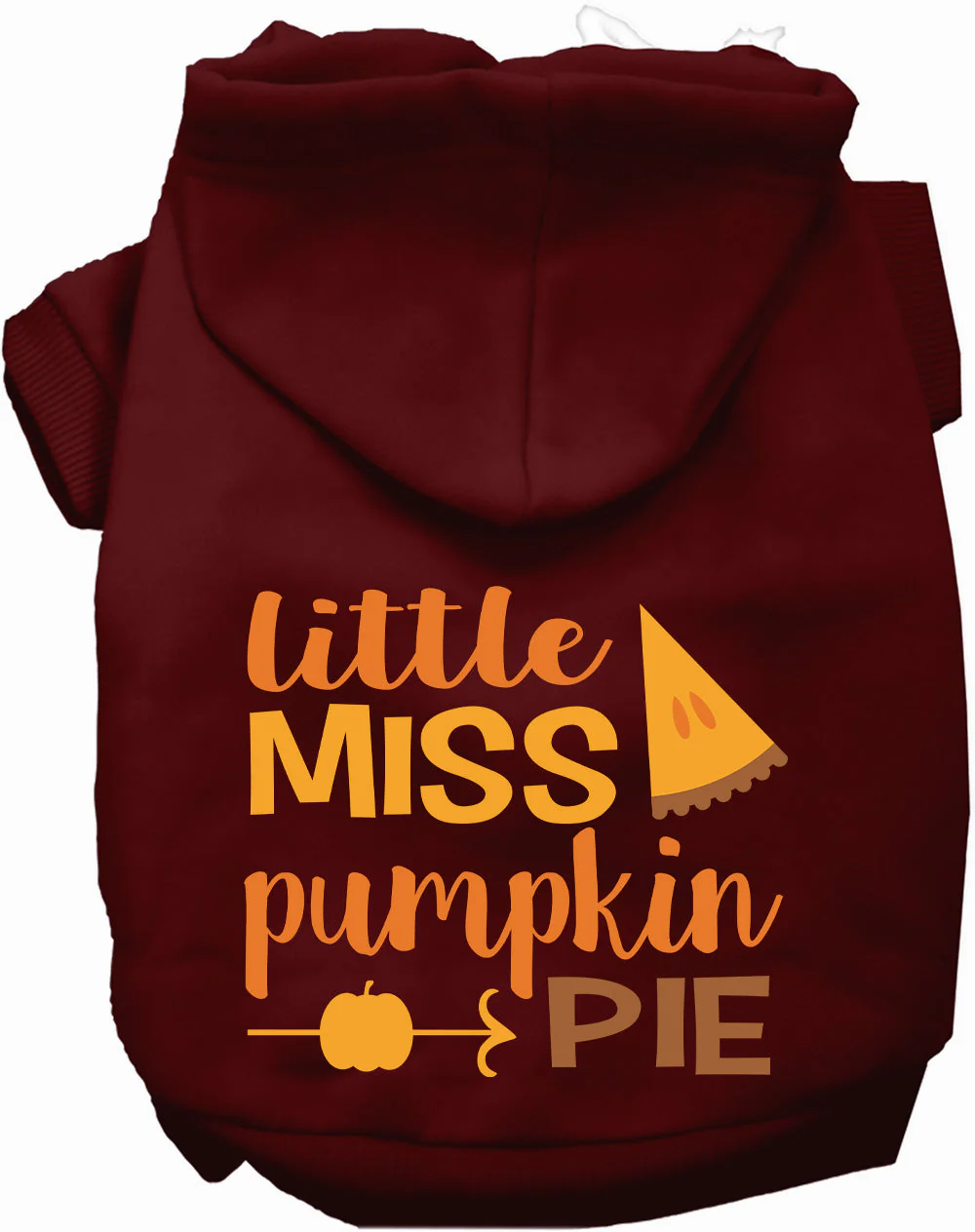 Little Miss Pumpkin Pie Pet Hoodie - Image 8