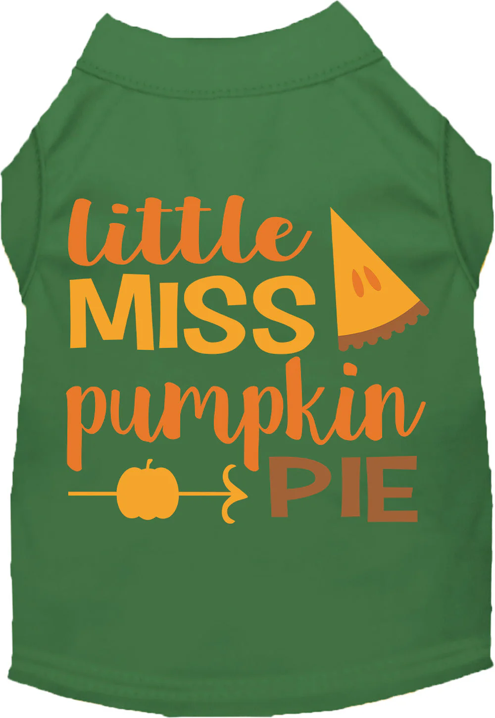 Little Miss Pumpkin Pie Pet Shirt - Image 3