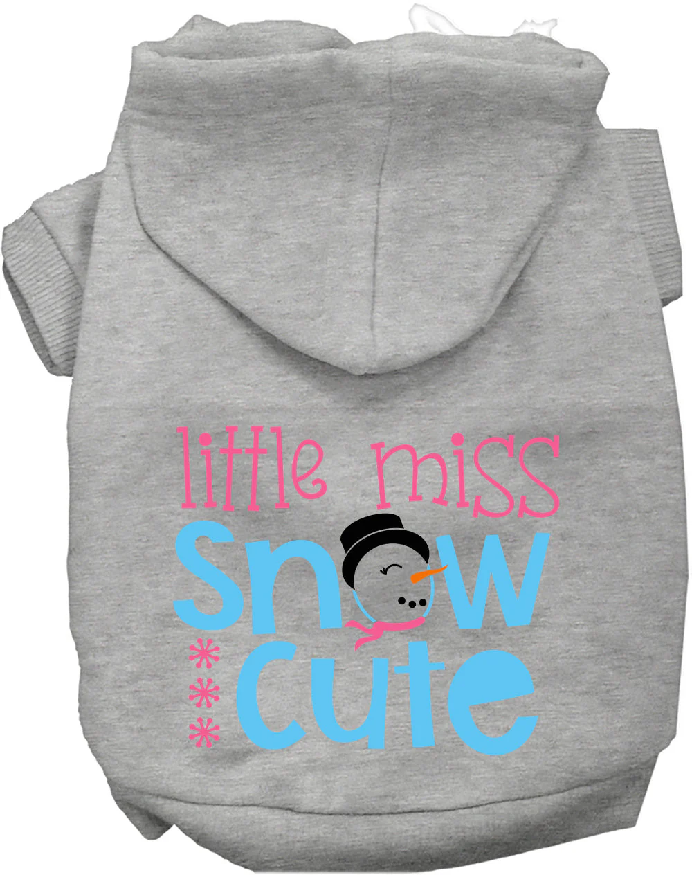 Little Miss Snow Cute Pet Hoodie - Image 3