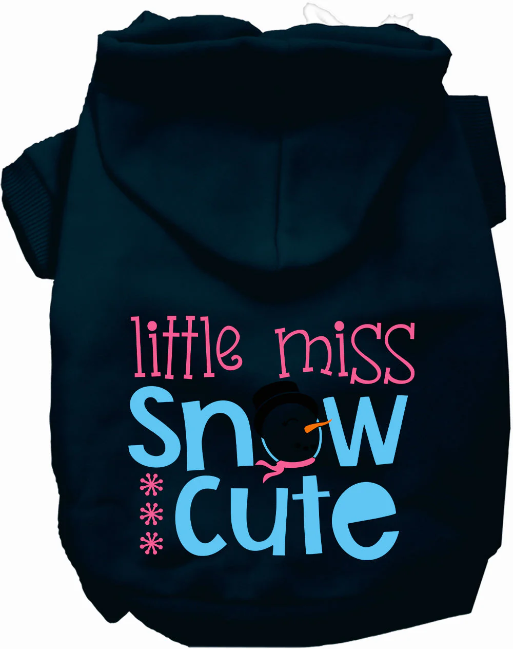 Little Miss Snow Cute Pet Hoodie - Image 4