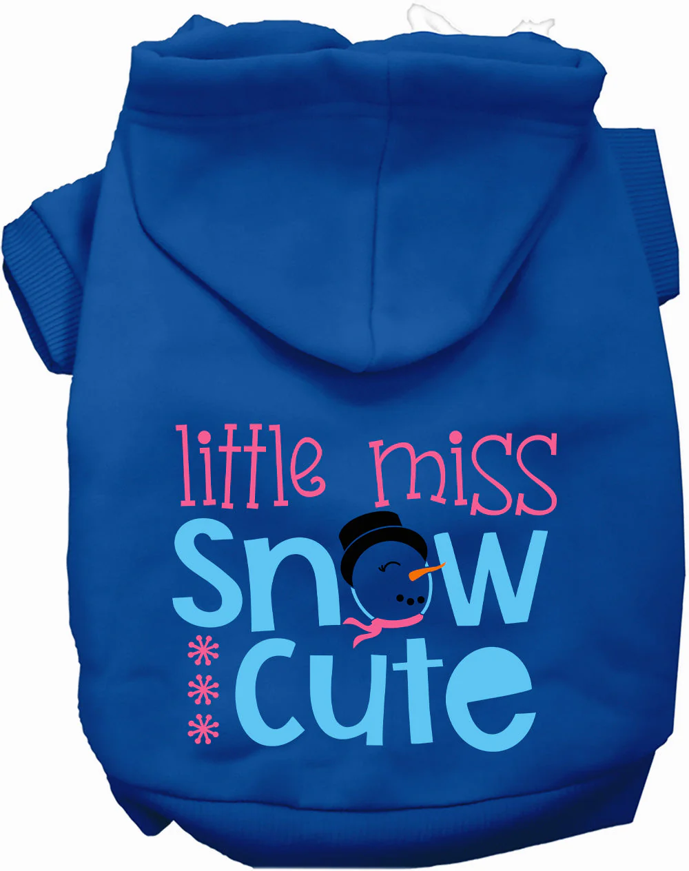 Little Miss Snow Cute Pet Hoodie - Image 5