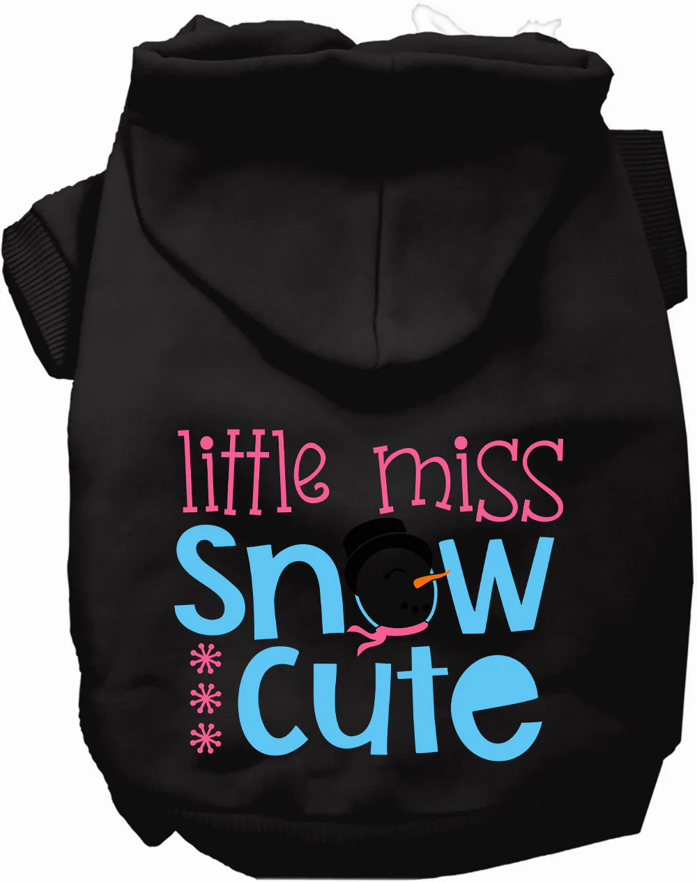 Little Miss Snow Cute Pet Hoodie - Image 6