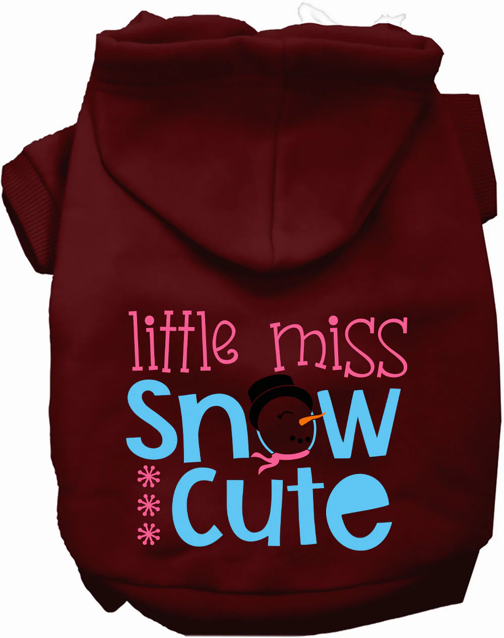 Little Miss Snow Cute Pet Hoodie - Image 9