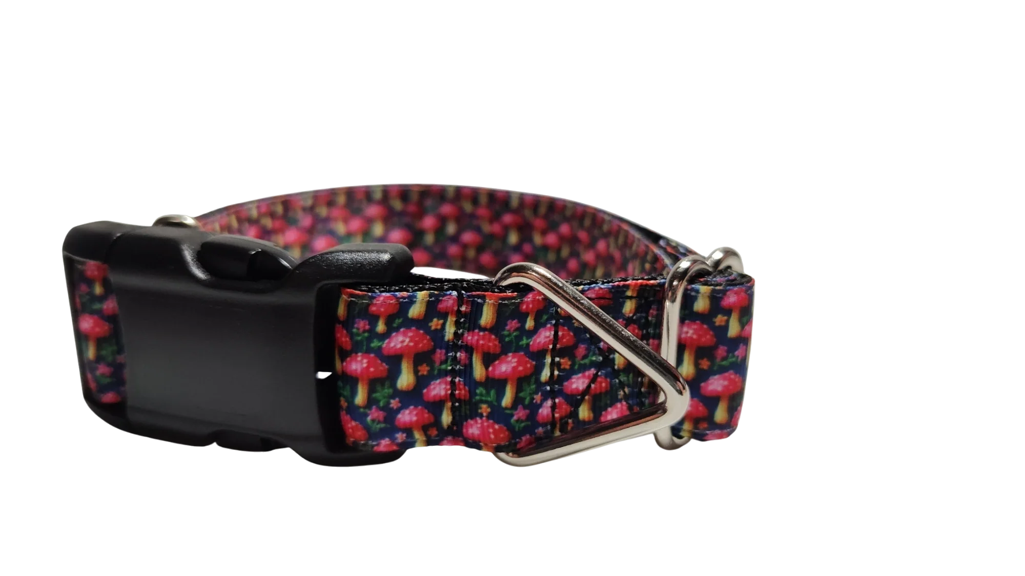 Little Mushrooms Nylon Dog Collar - Image 2