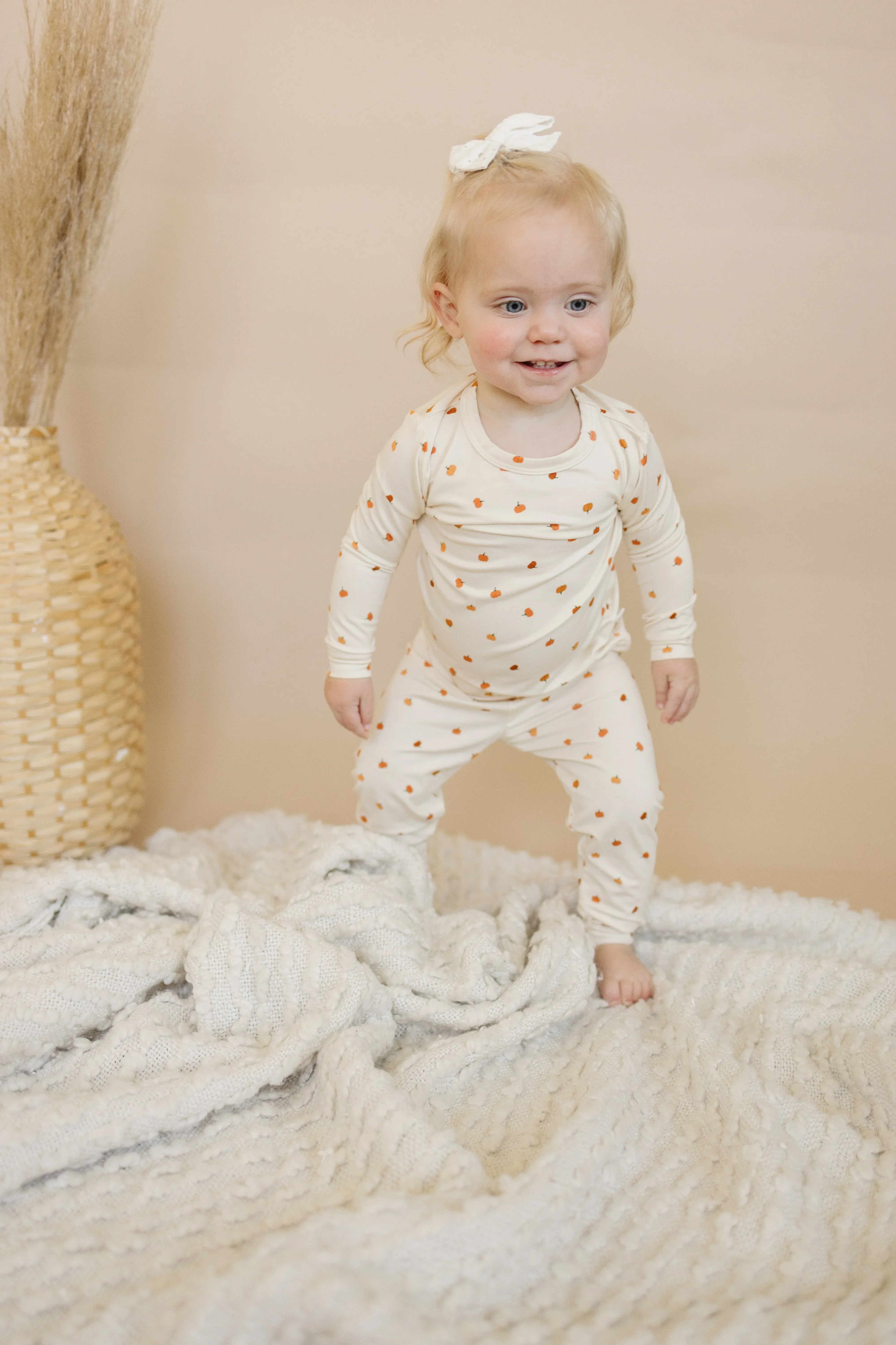 Little Pumpkin 2pc Bamboo Pajamas - Image 10