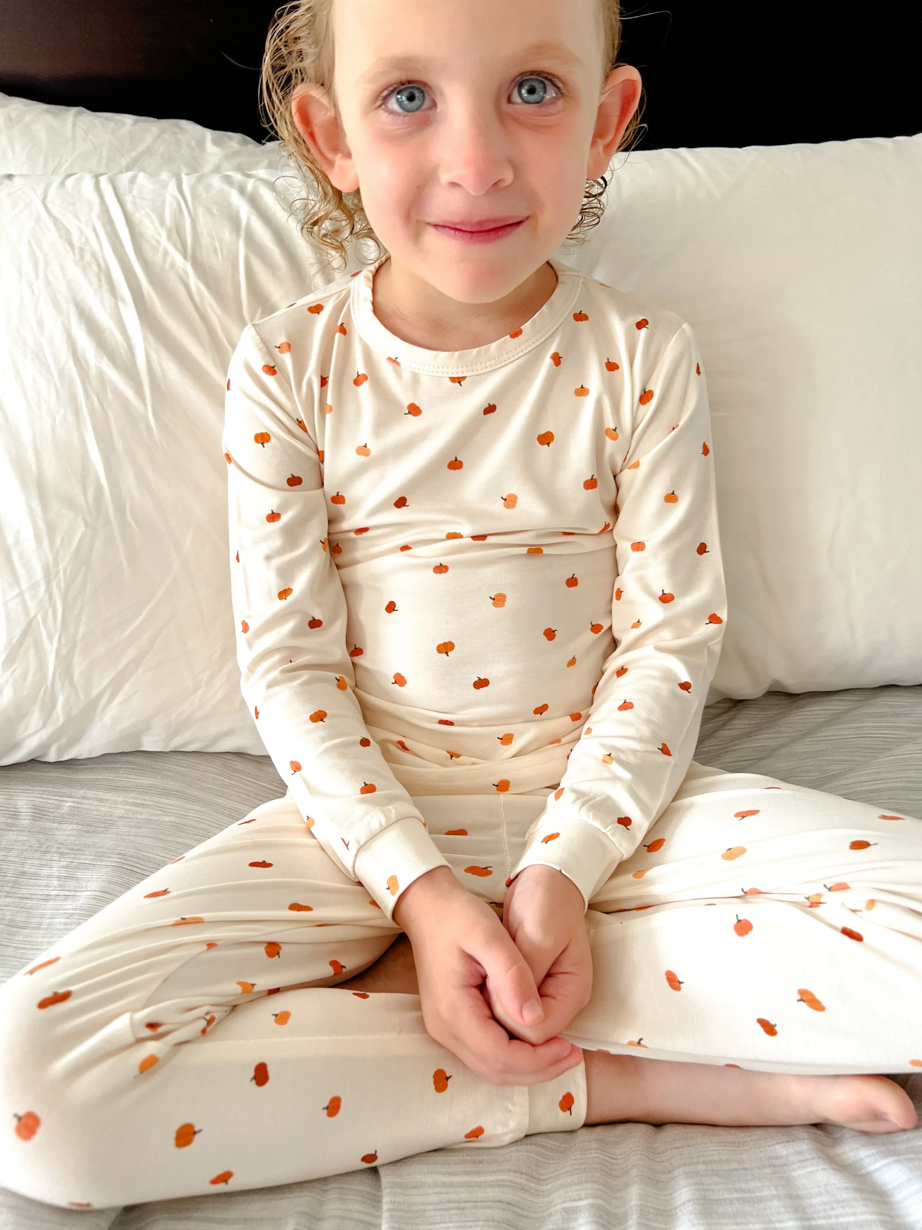 Little Pumpkin 2pc Bamboo Pajamas - Image 11