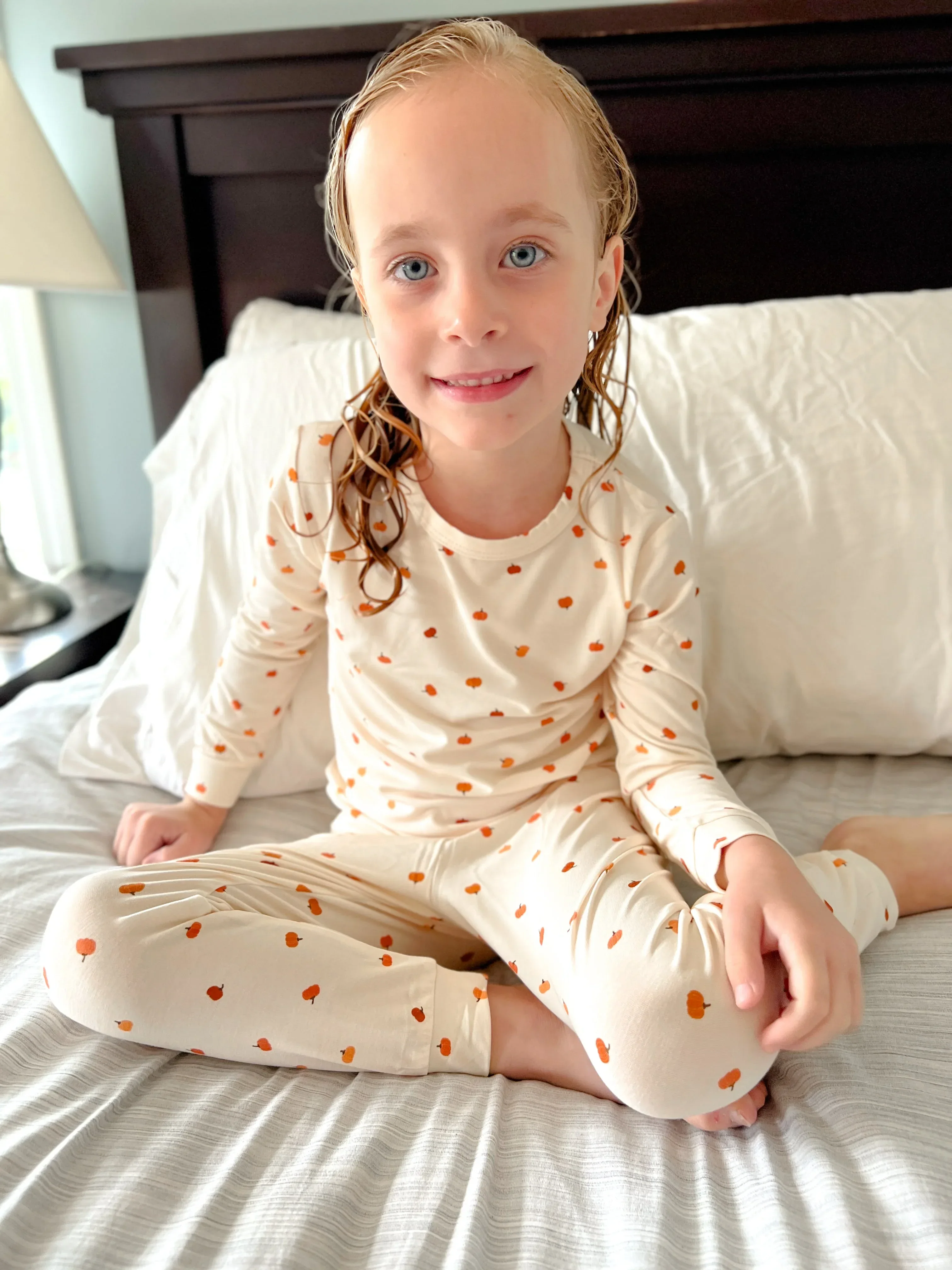 Little Pumpkin 2pc Bamboo Pajamas - Image 12