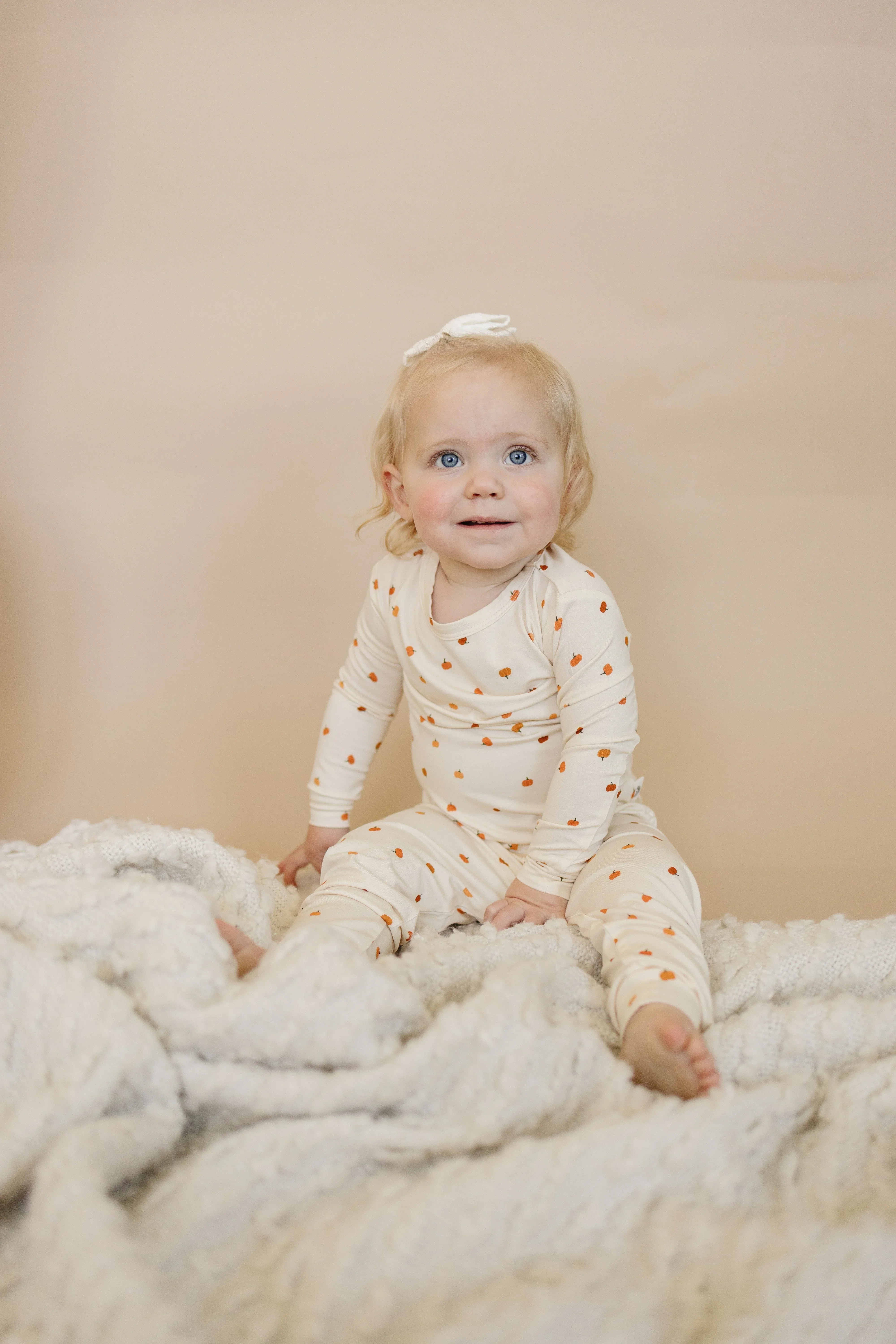 Little Pumpkin 2pc Bamboo Pajamas - Image 13