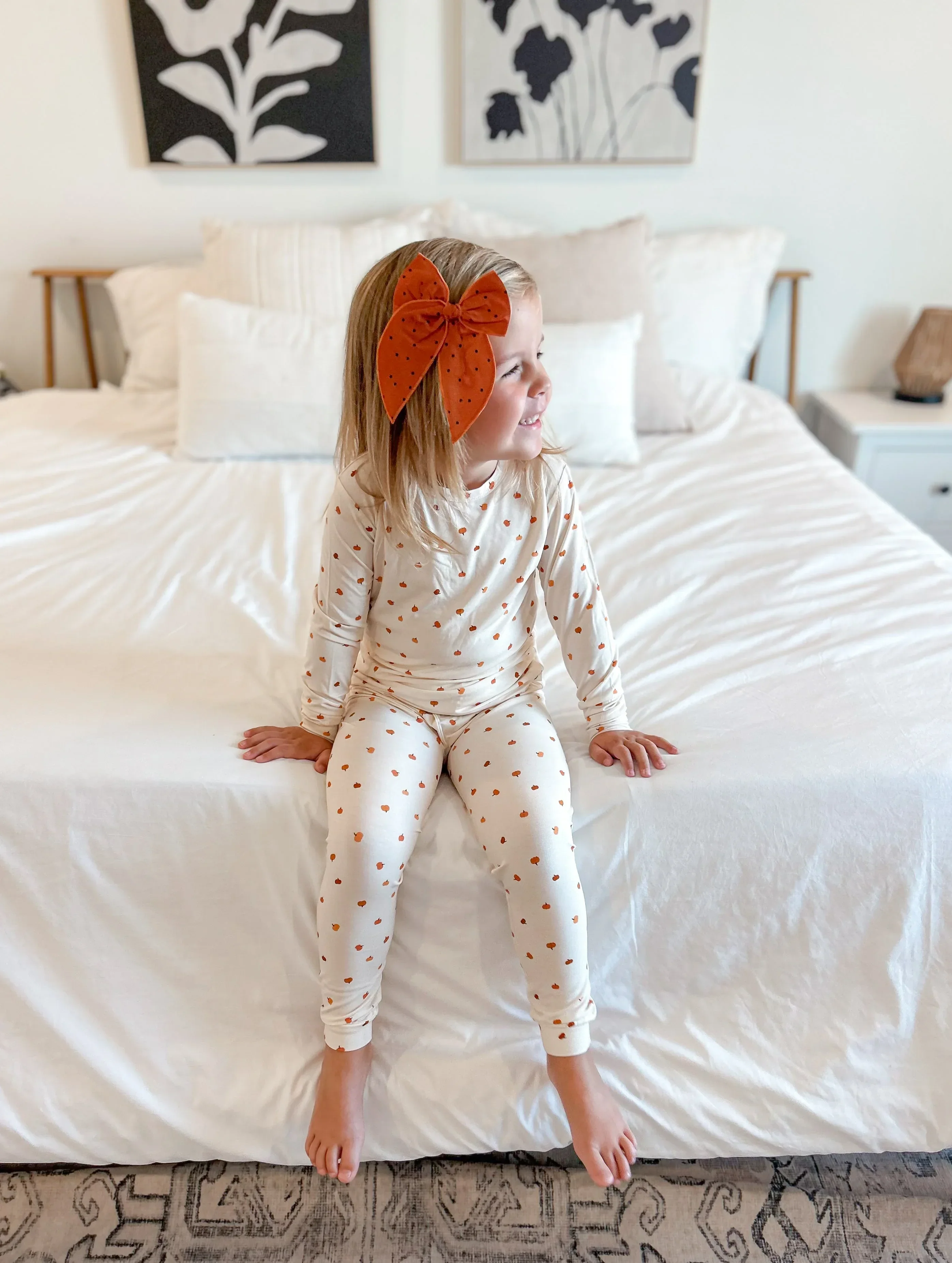 Little Pumpkin 2pc Bamboo Pajamas - Image 19