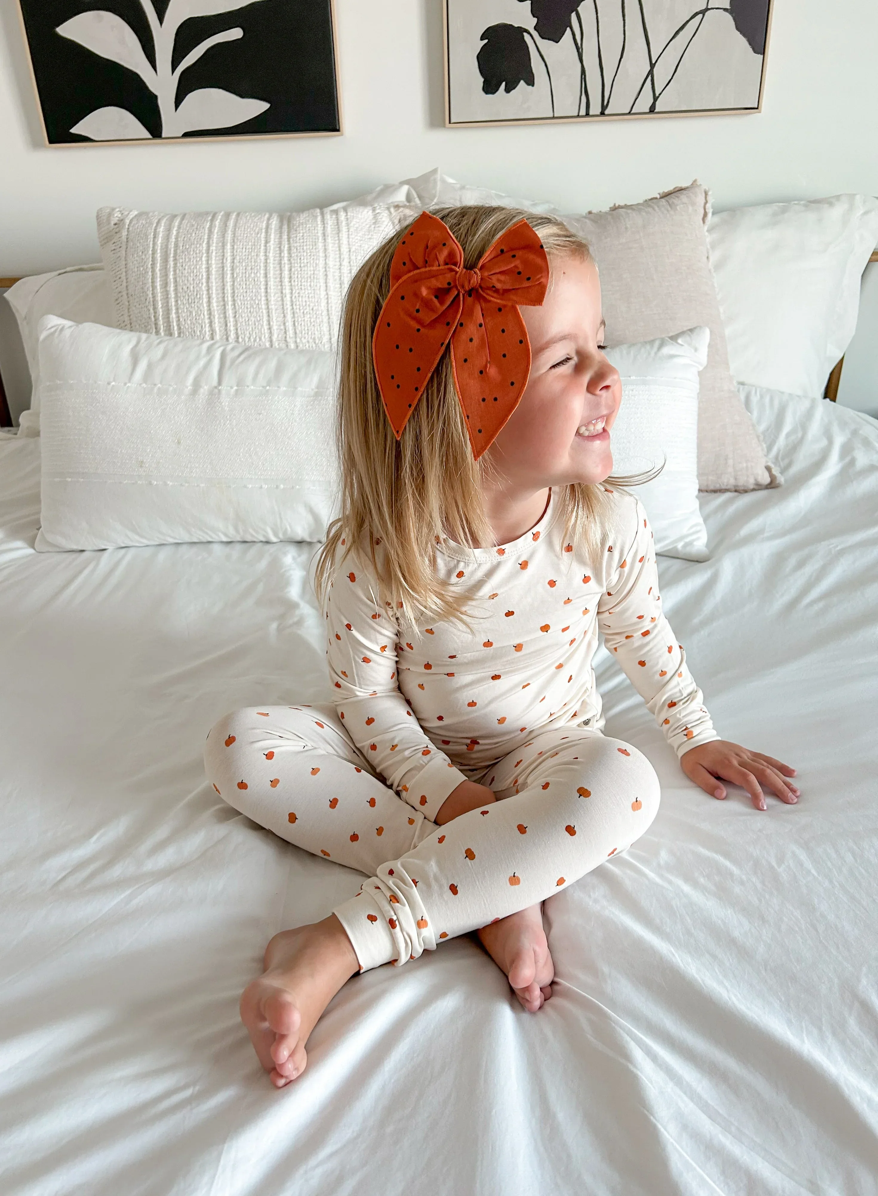 Little Pumpkin 2pc Bamboo Pajamas - Image 20
