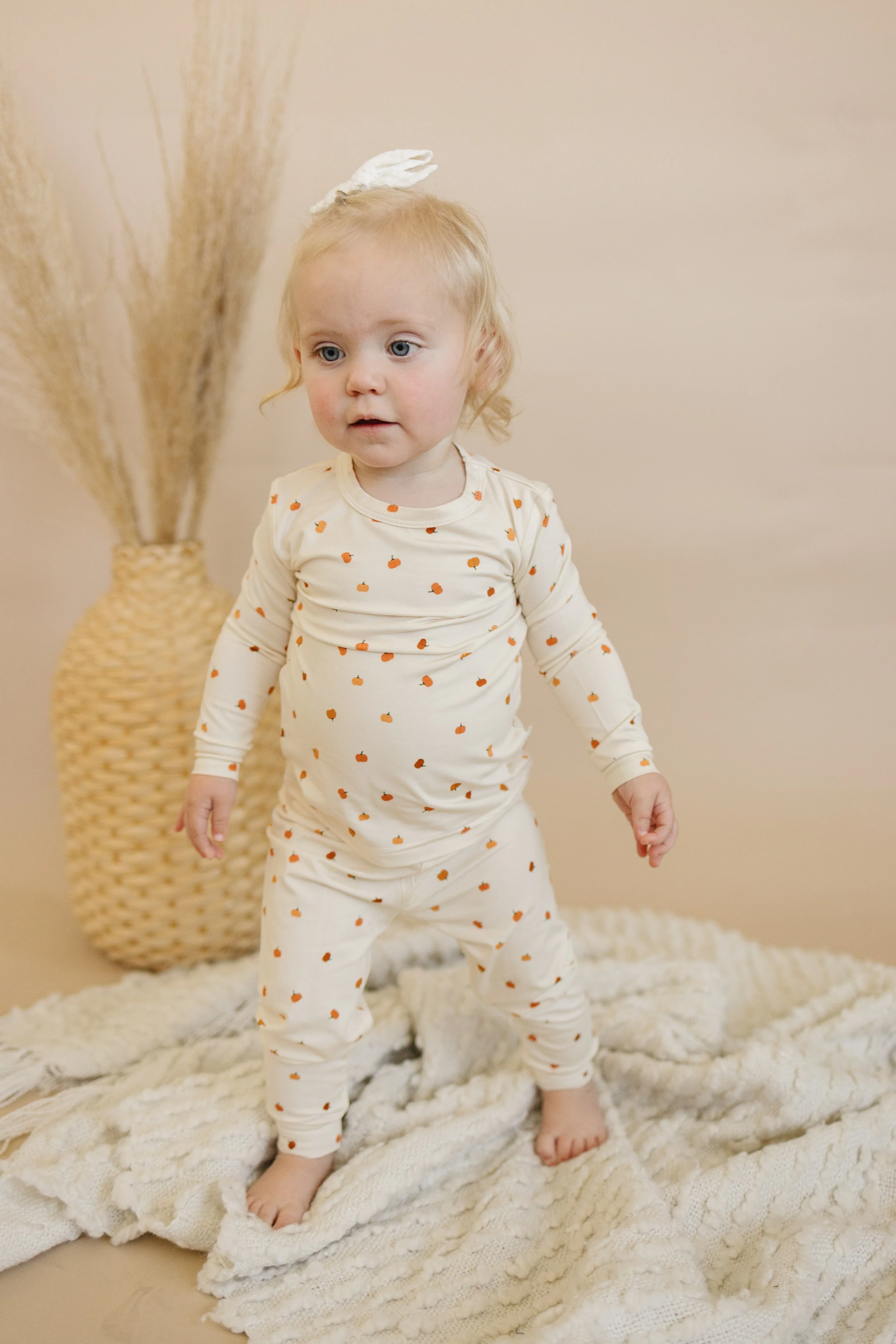 Little Pumpkin 2pc Bamboo Pajamas - Image 8