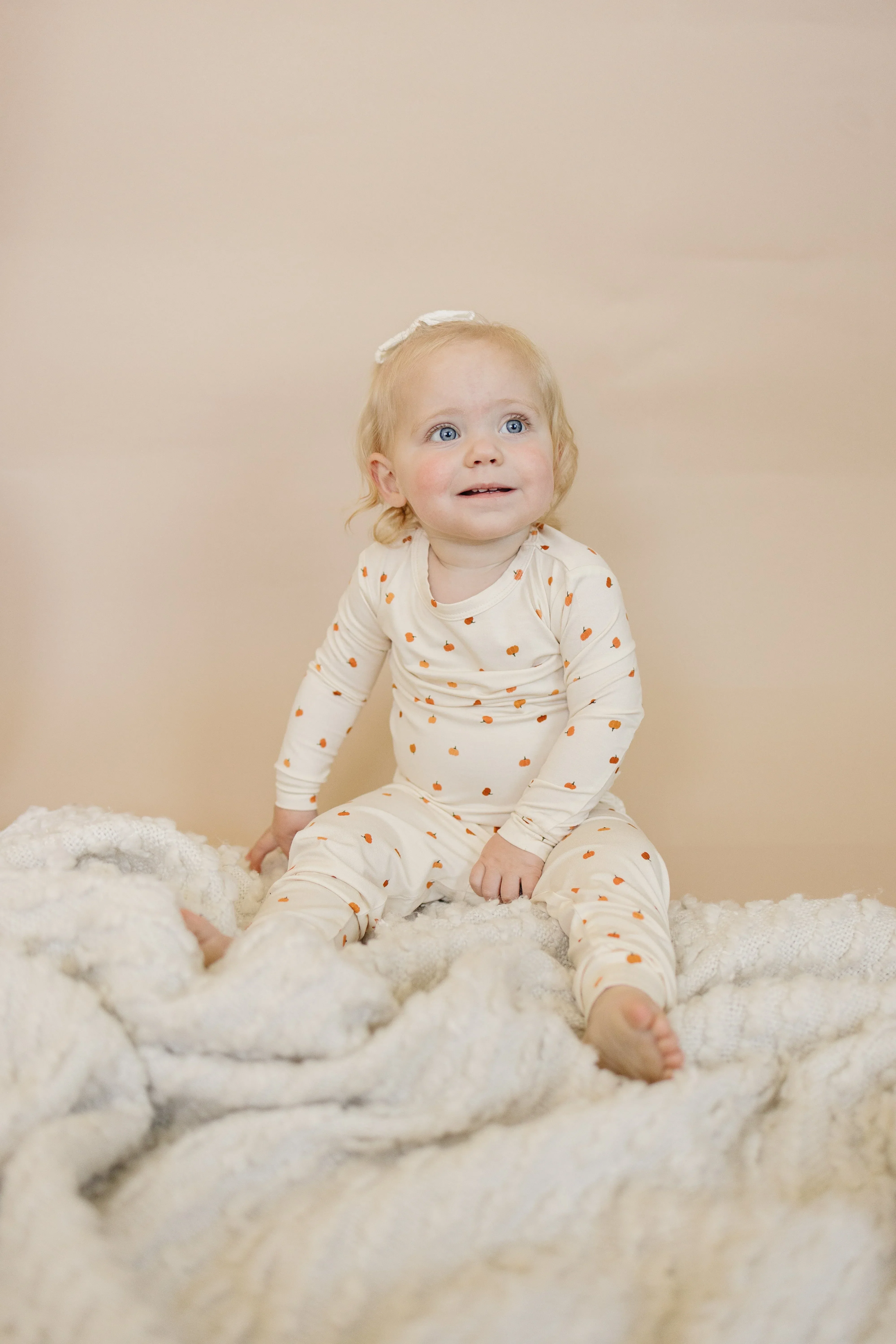 Little Pumpkin 2pc Bamboo Pajamas - Image 9