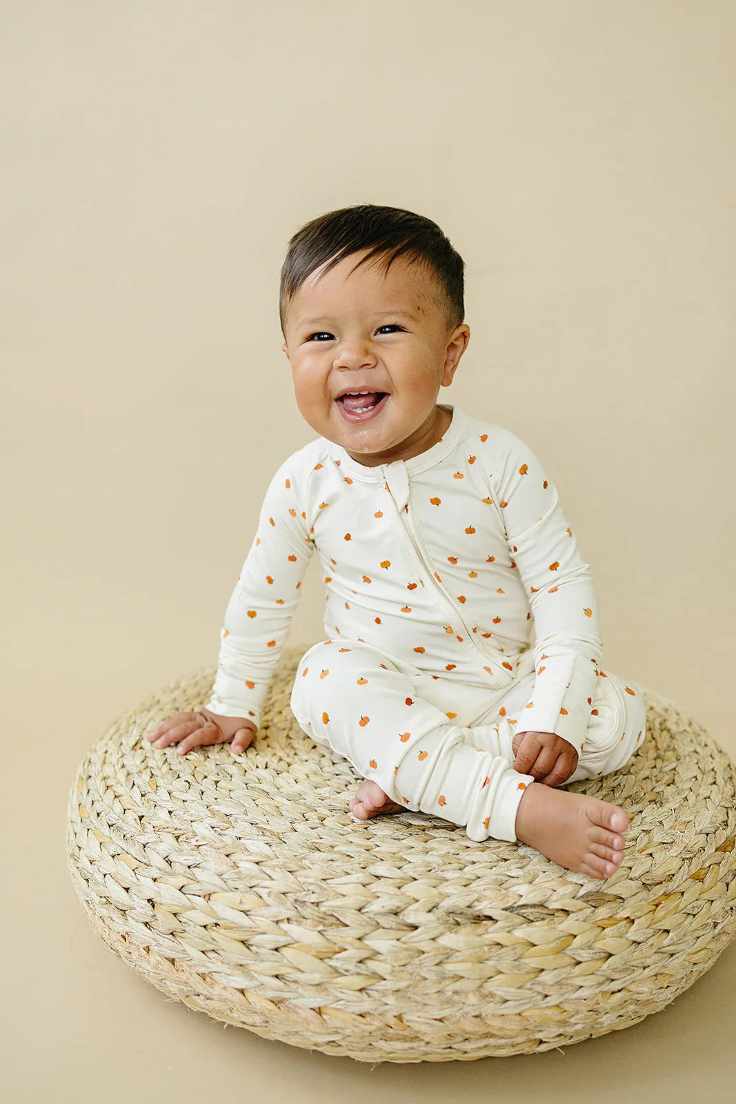 Little Pumpkin Bamboo Zippy Romper - Image 10