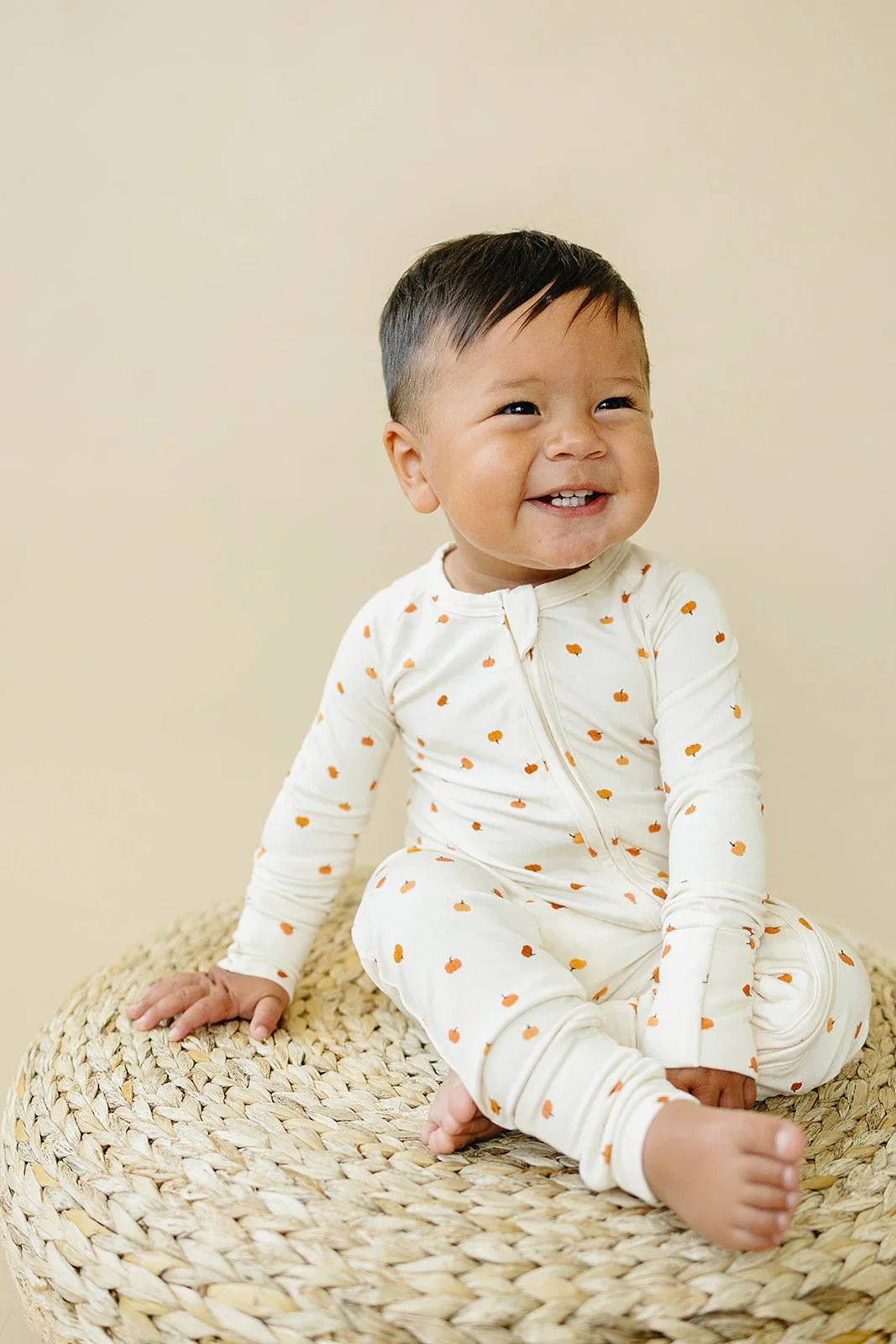 Little Pumpkin Bamboo Zippy Romper - Image 11