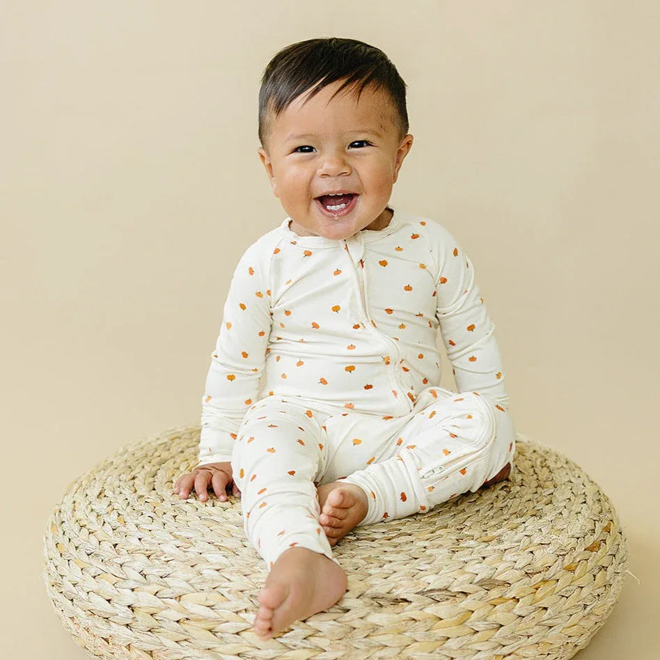 Little Pumpkin Bamboo Zippy Romper - Image 3