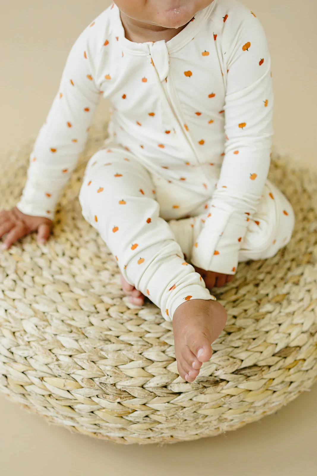 Little Pumpkin Bamboo Zippy Romper - Image 7