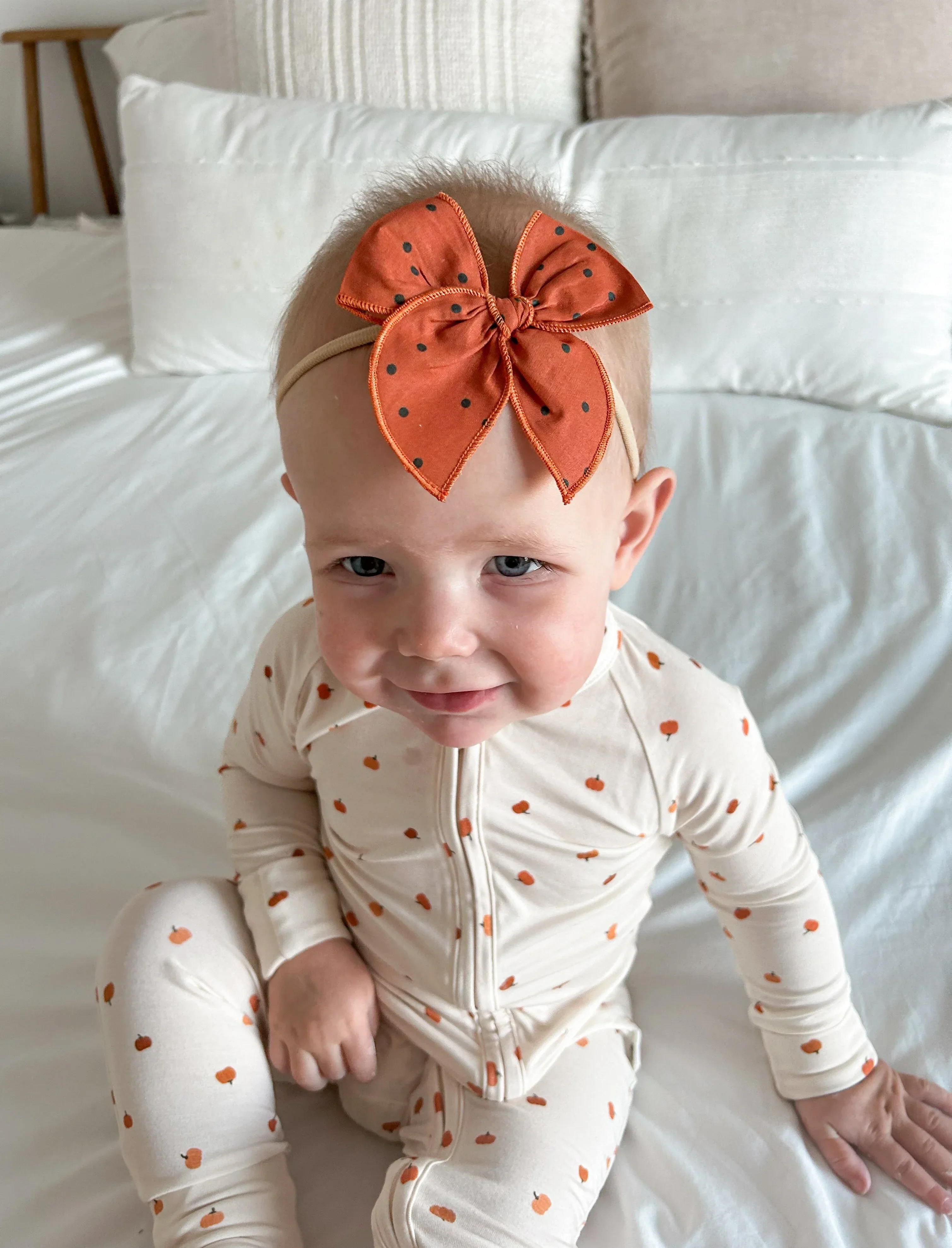 Little Pumpkin Bamboo Zippy Romper - Image 8