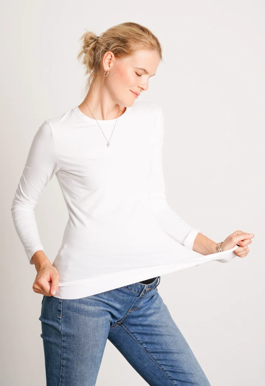 Liv Long Sleeve Crew Neck Tee - Image 3