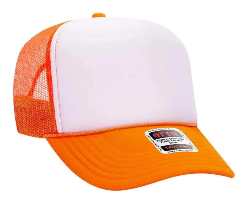 Livin On That Blue Collar Dollar Adult Otto Foam Trucker Hat - Image 25
