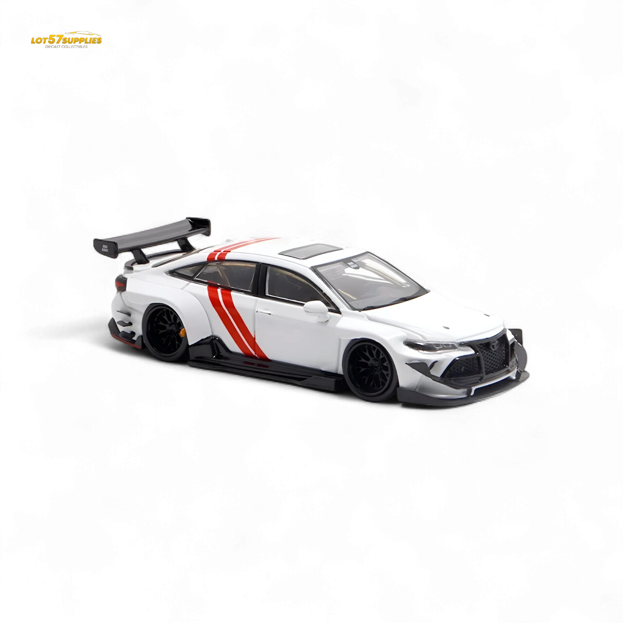 LMF Toyota Avalon Modified Concept White 1:64 - Image 2