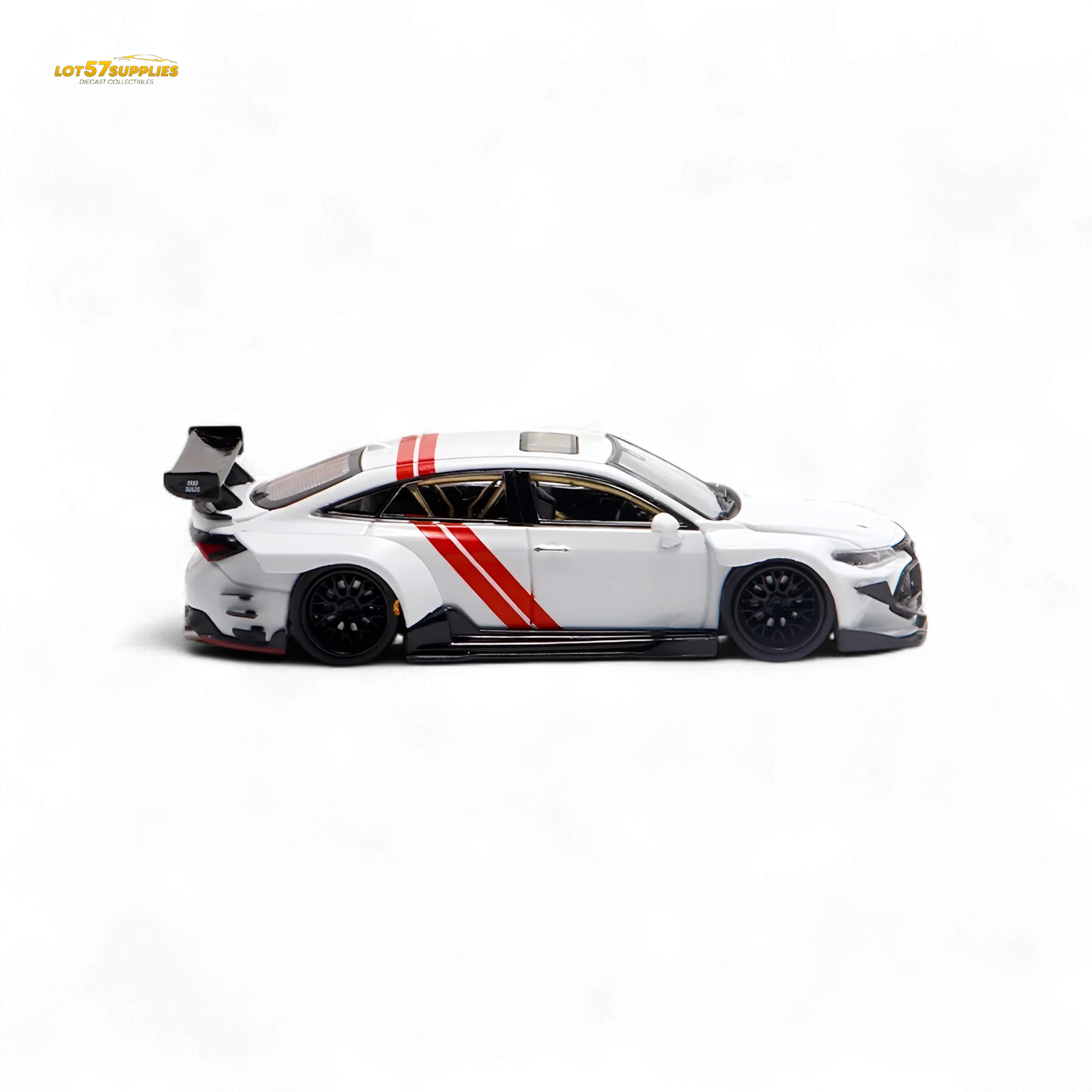 LMF Toyota Avalon Modified Concept White 1:64 - Image 3