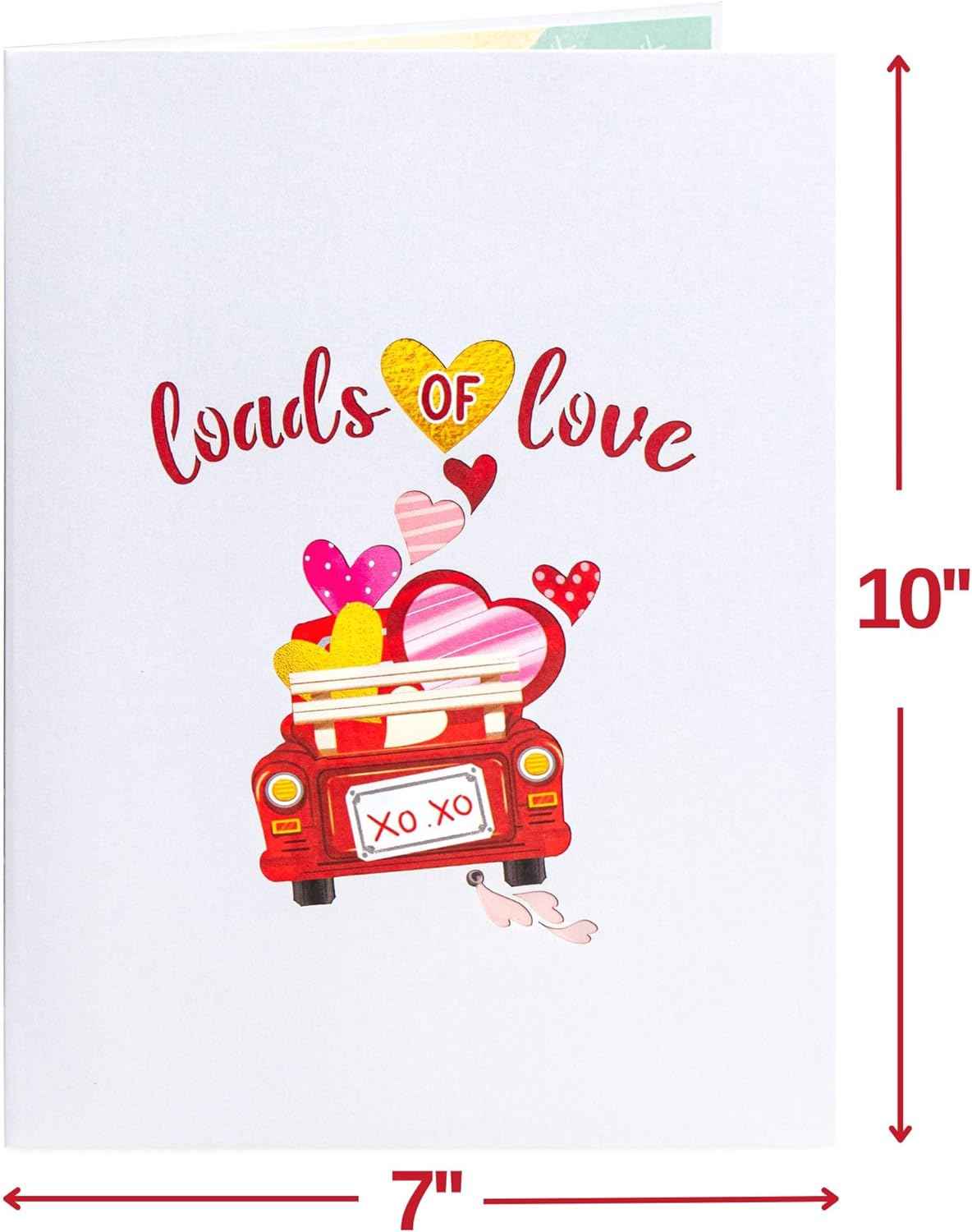 Loads of Love Oversized Pop Up Card with Keepsake - Image 6