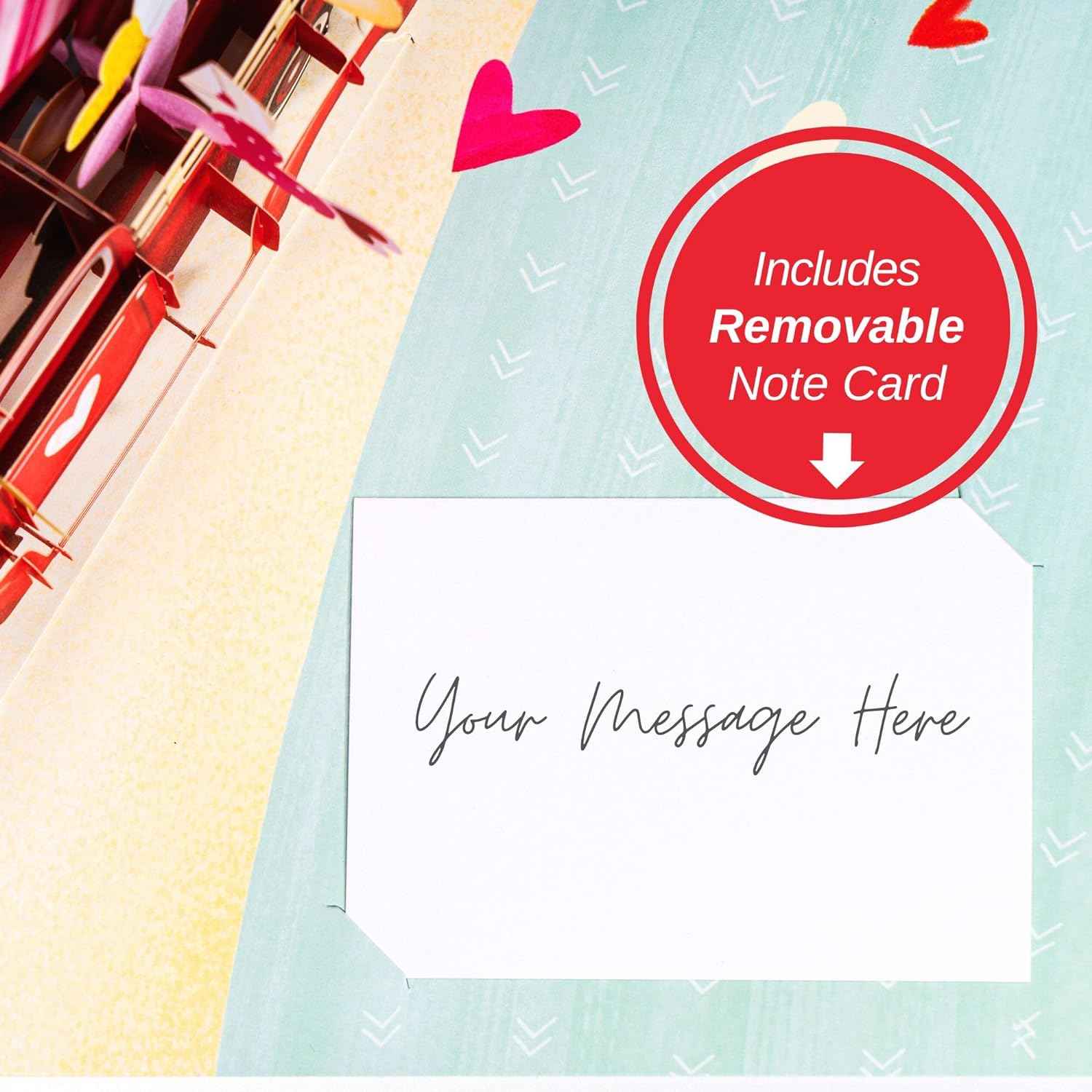 Loads of Love Oversized Pop Up Card with Keepsake - Image 7