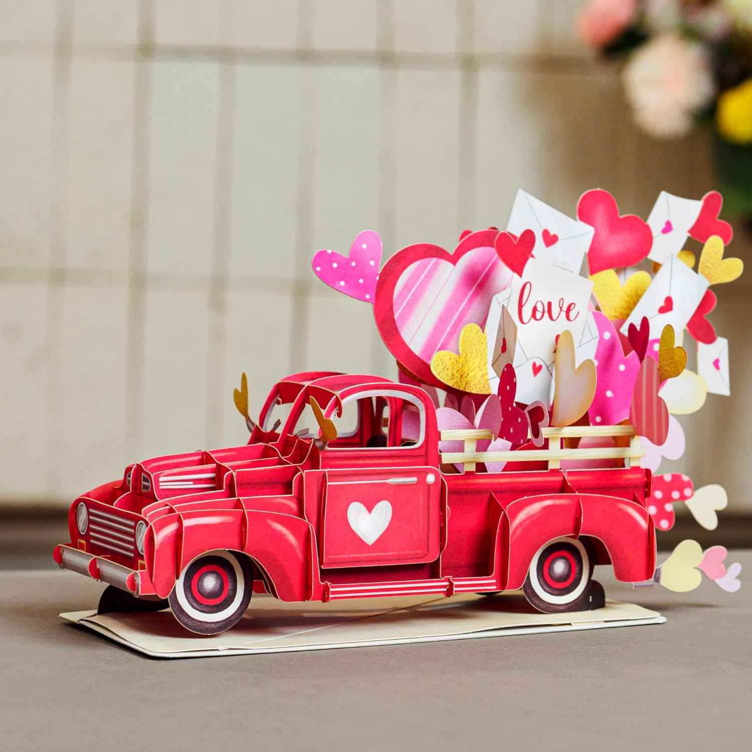 Loads of Love Oversized Pop Up Card with Keepsake - Image 8