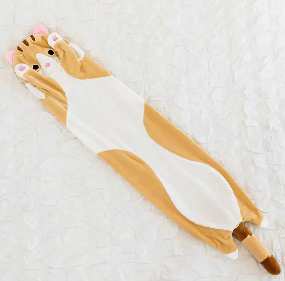 Long Cat Plush Toys - Soft Nap Pillow & Home Decor | 50-130cm Cute Gift for Kids & Girls - Image 13