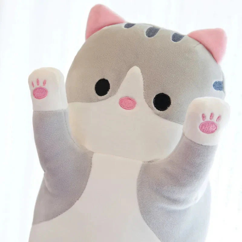 Long Cat Plush Toys - Soft Nap Pillow & Home Decor | 50-130cm Cute Gift for Kids & Girls - Image 4