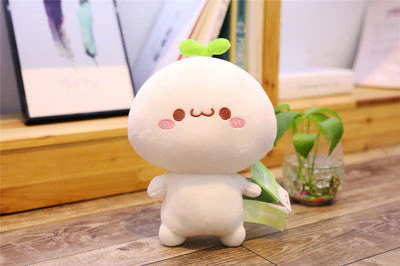 Long Grass Face Dumpling Doll Pillow Plush Toy - Image 2