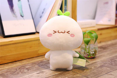 Long Grass Face Dumpling Doll Pillow Plush Toy - Image 5