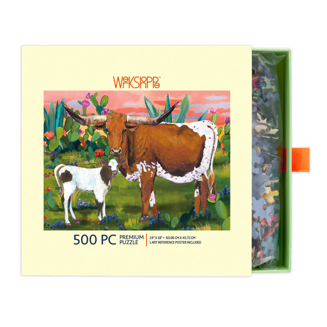 Longhorns 500 Piece Puzzle - Image 3