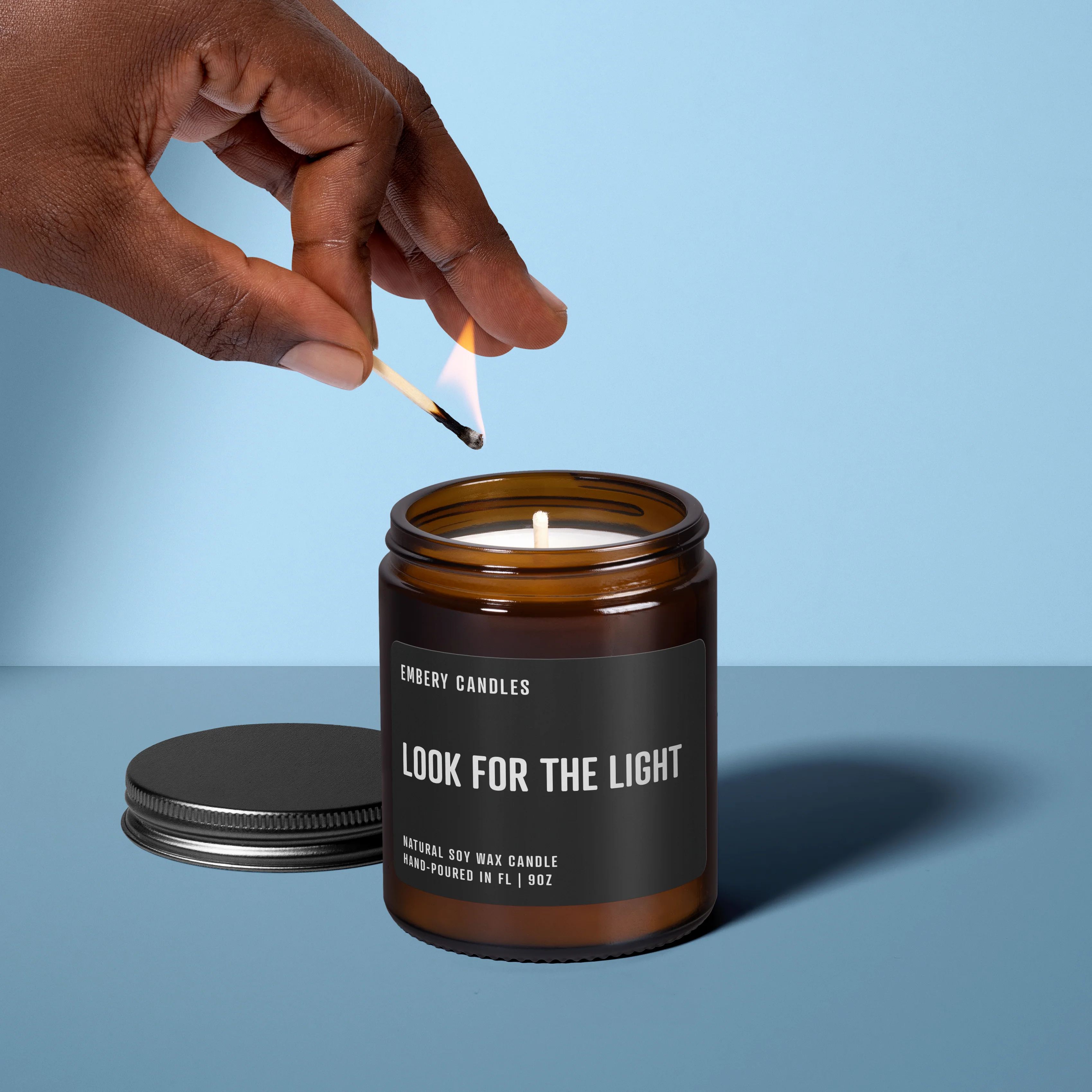 Look For The Light | Soy Wax Scented Candle - Image 2
