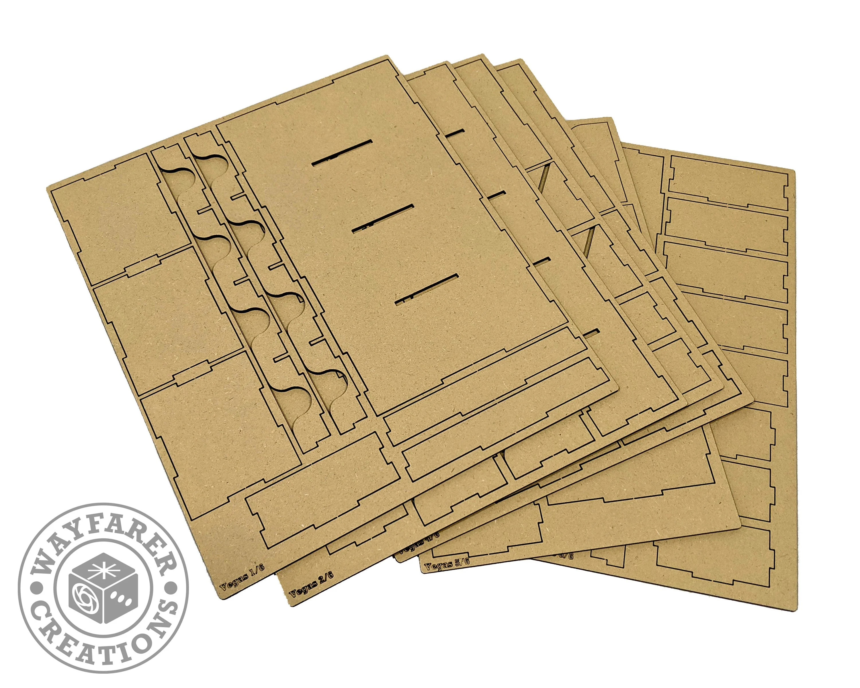 Lords of Vegas Board Game Organizer Insert - Image 3