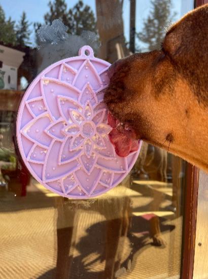 Lotus Design emat - Enrichment Lick Mat For Dogs and Cats - With Suction Cups | USA Made - Image 8