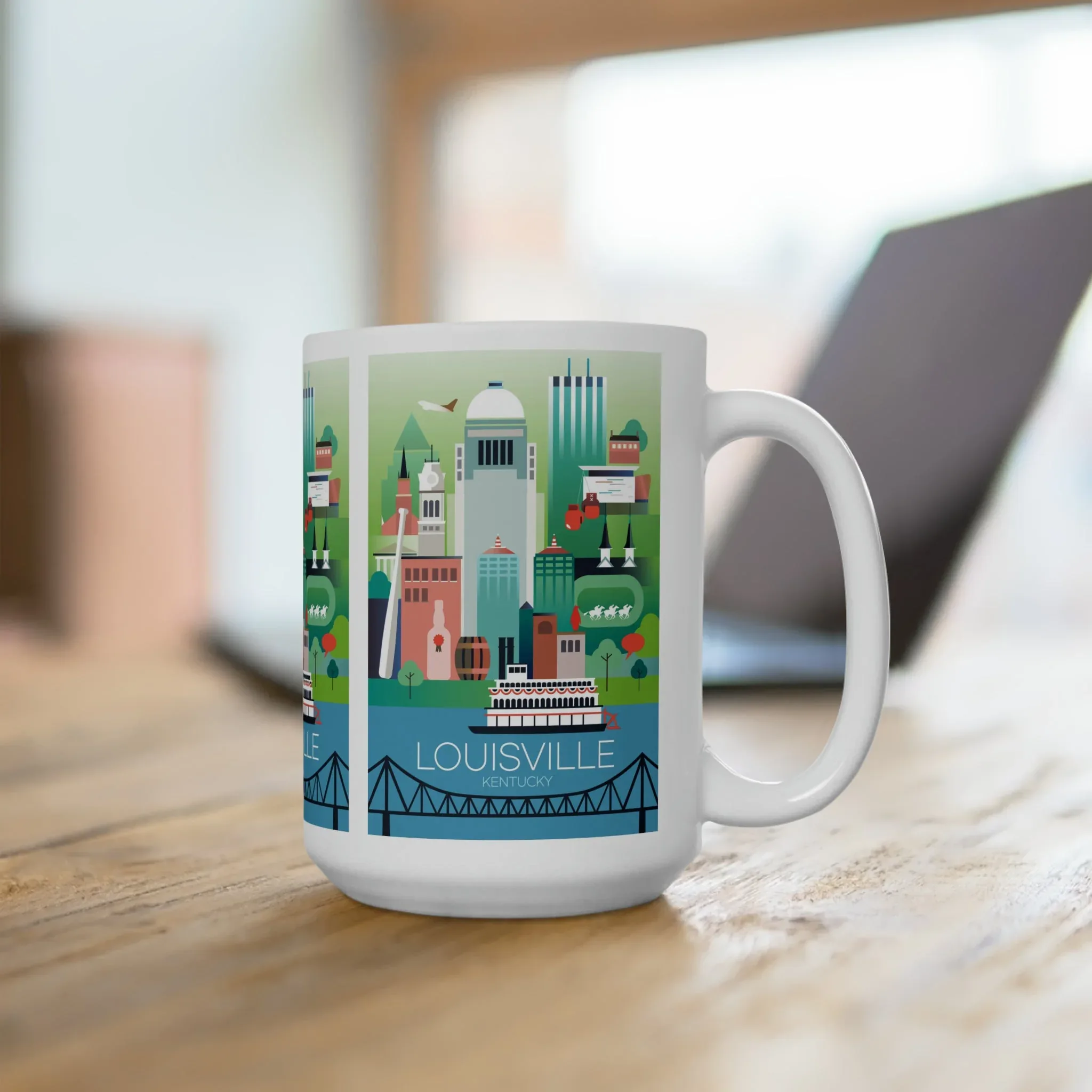 Louisville Ceramic Mug 11oz or 15oz - Image 4